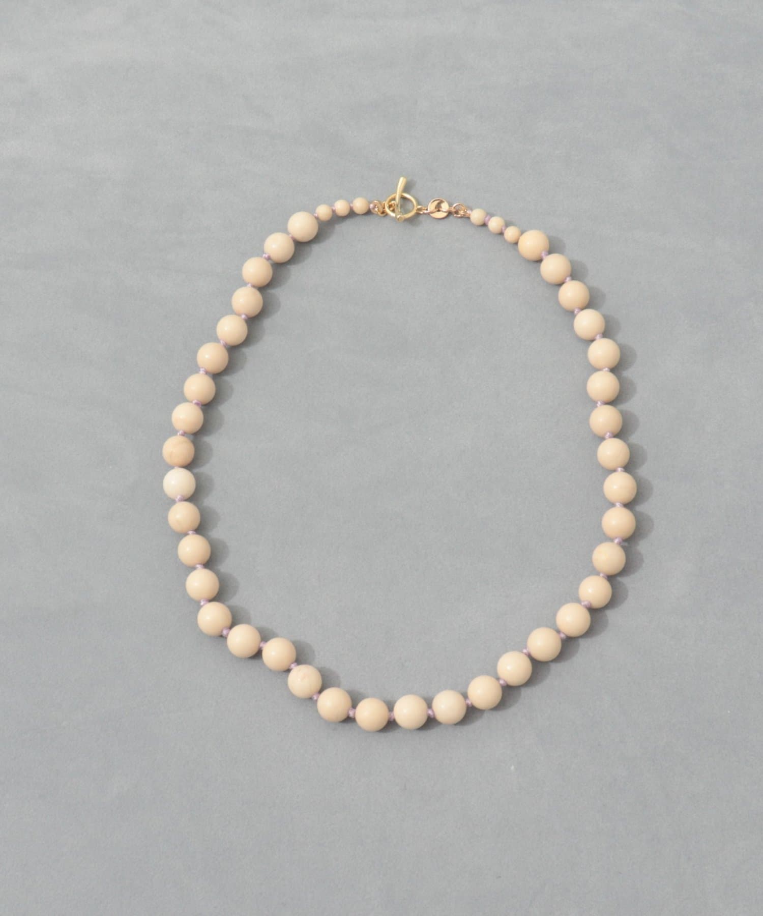 NOLLEY'S(ノーリーズ) 【grace grace/グラスグラス】カラーヤーンノット天然石ネックレス