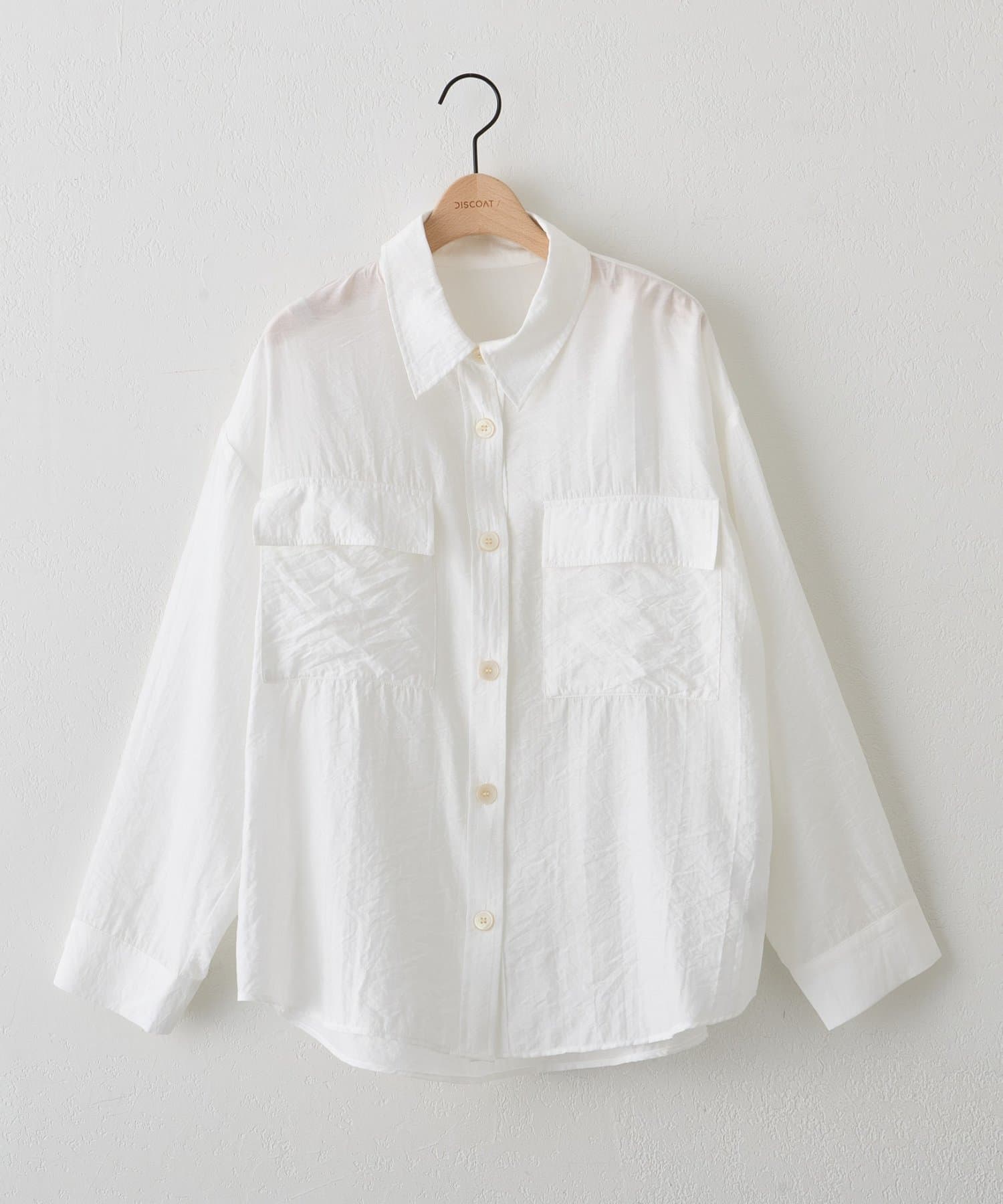 DISCOAT(ディスコート) 【Noka】ビックサファリシャツ
