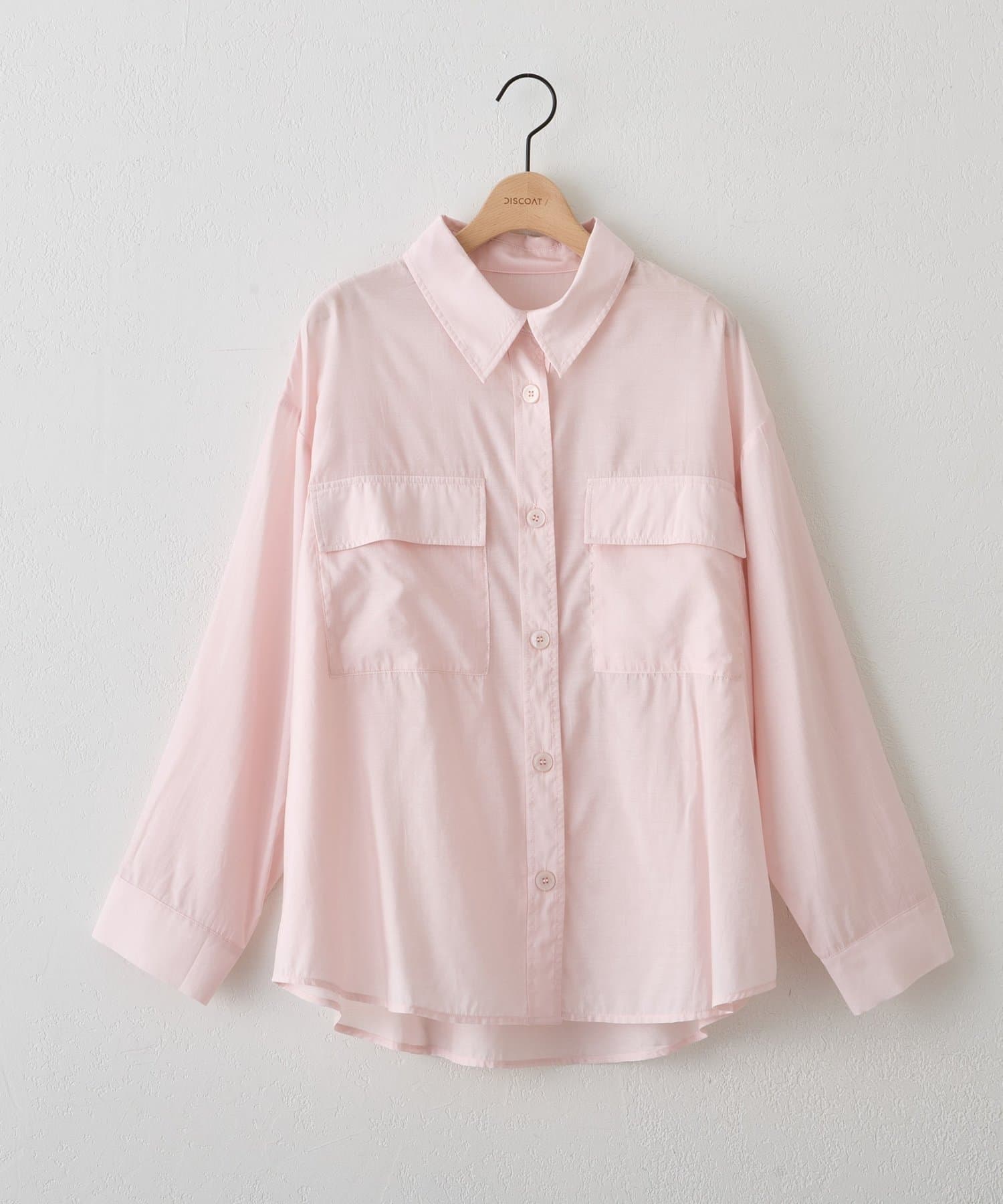 DISCOAT(ディスコート) 【Noka】ビックサファリシャツ