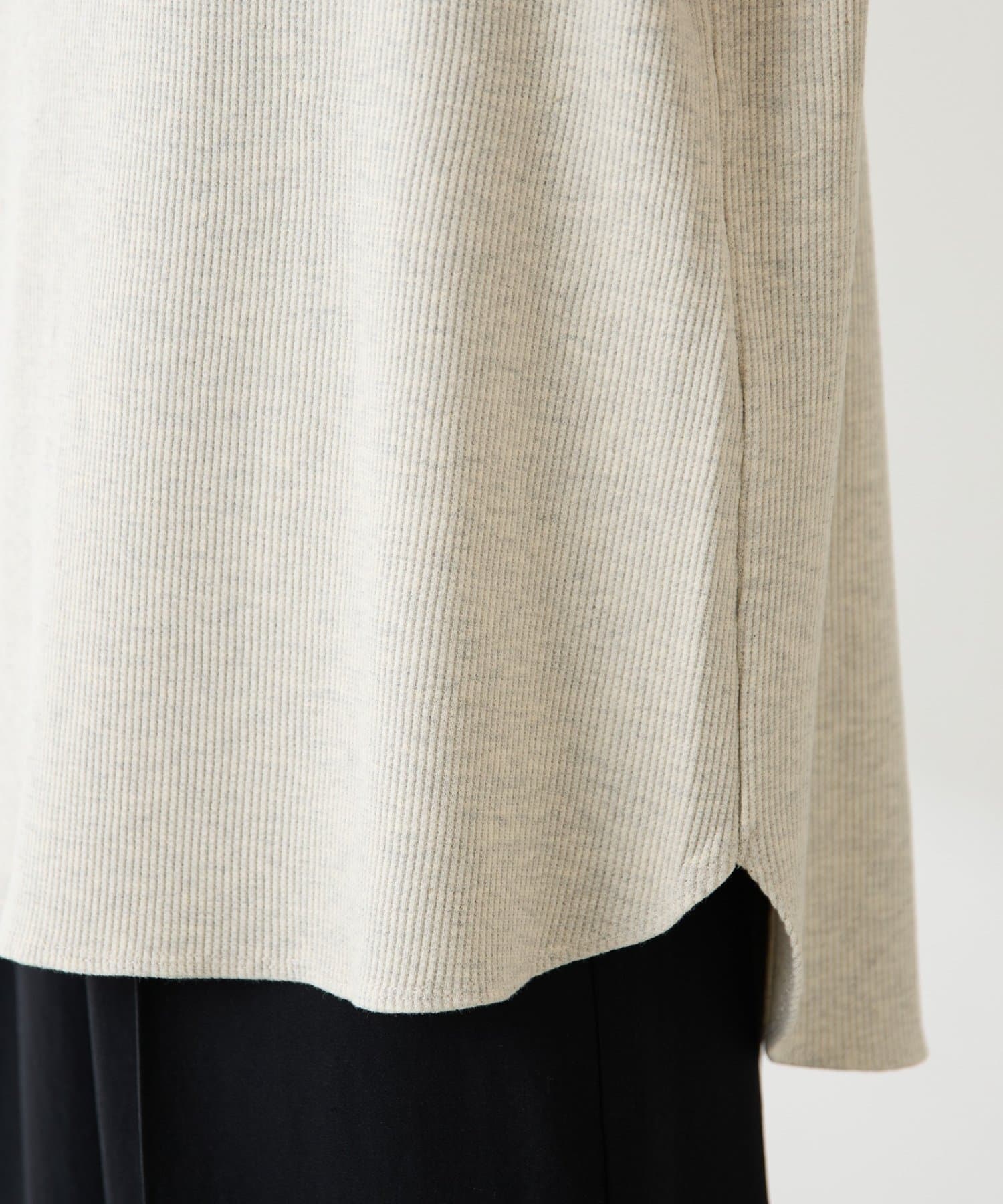 COLLAGE GALLARDAGALANTE(コラージュ ガリャルダガランテ) 【さらっとした着心地】サーマルフレンチTシャツ