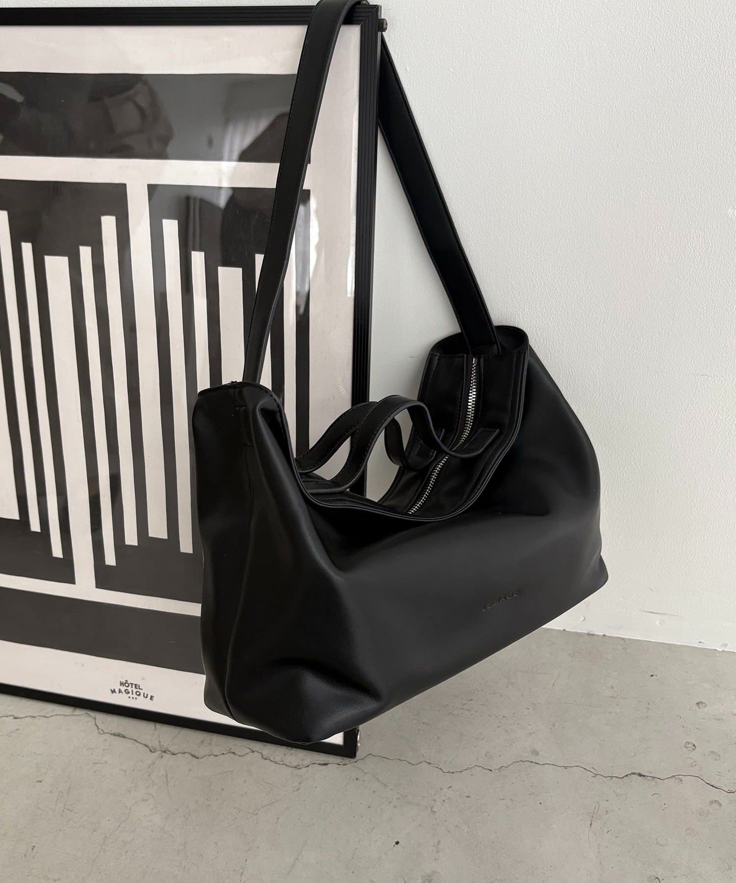 CAPRICIEUX LE'MAGE(カプリシュレマージュ) 2WAYドレープボストンバッグ