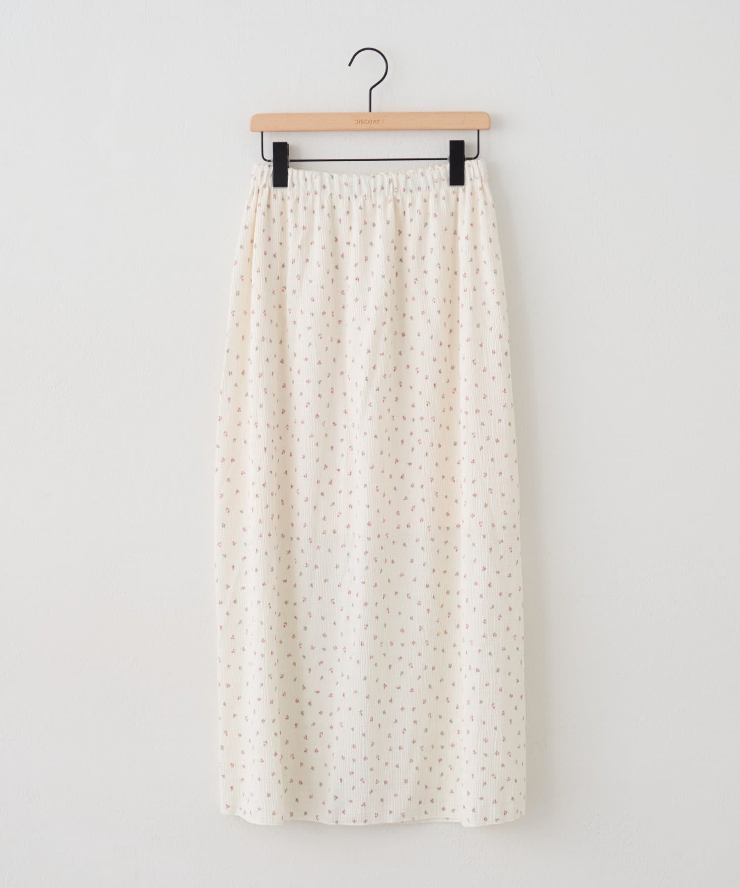 DISCOAT(ディスコート) 花柄楊柳スカート
