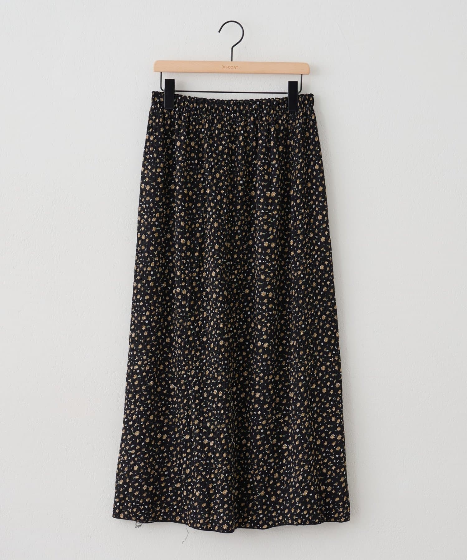 DISCOAT(ディスコート) 花柄楊柳スカート