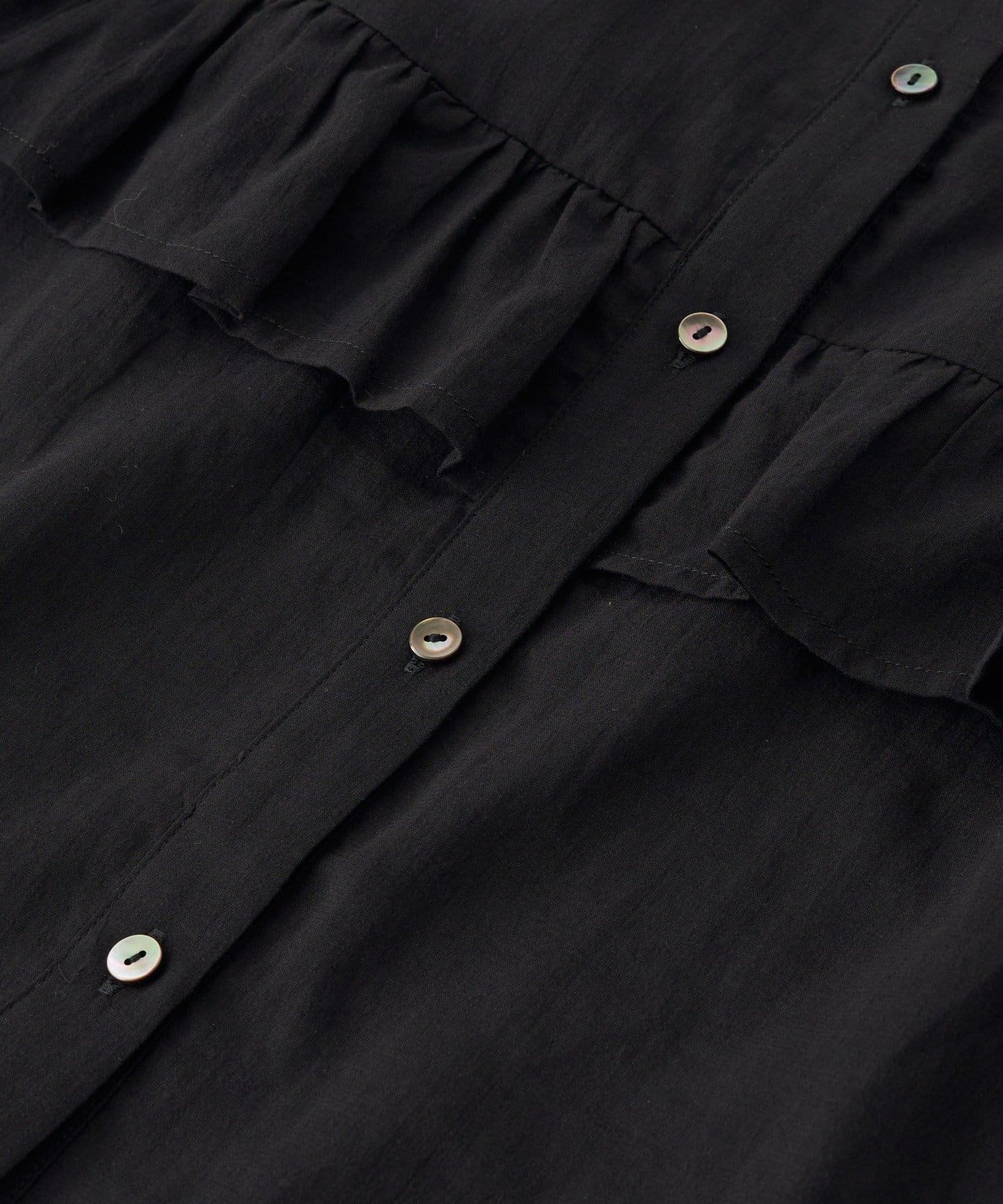 RIVE DROITE(リヴドロワ) 予約【ASUKAコラボカラー企画】ティアードフリルブラウス/6月上旬お届け予定