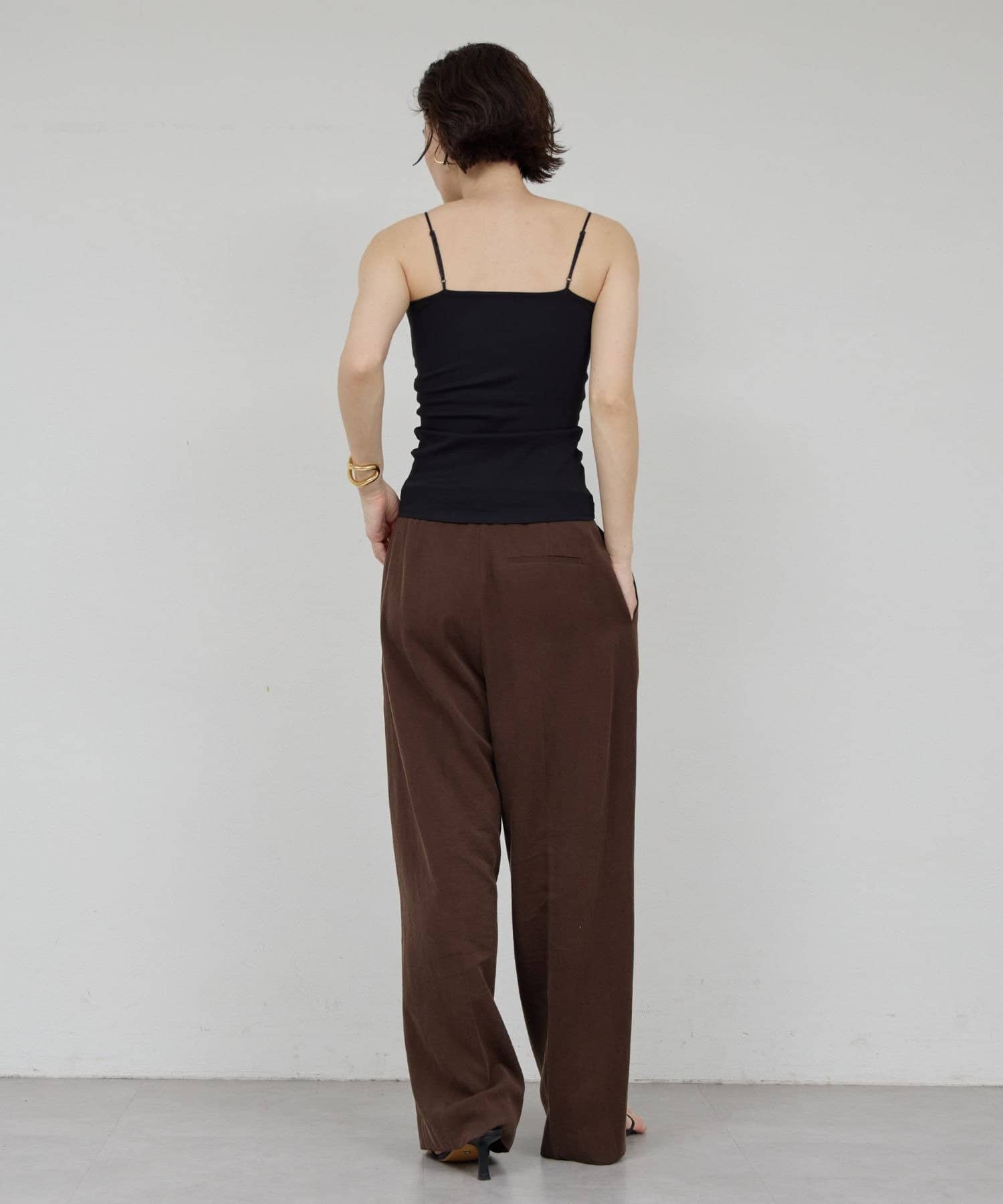 GALLARDAGALANTE(ガリャルダガランテ) カップ付きベアキャミソール