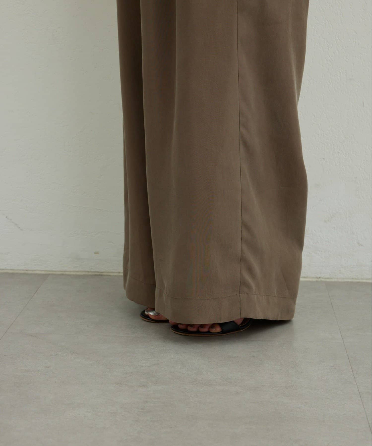 GALLARDAGALANTE(ガリャルダガランテ) 【快適×上品見え】【セットアップ対応】キュプラカーゴパンツ