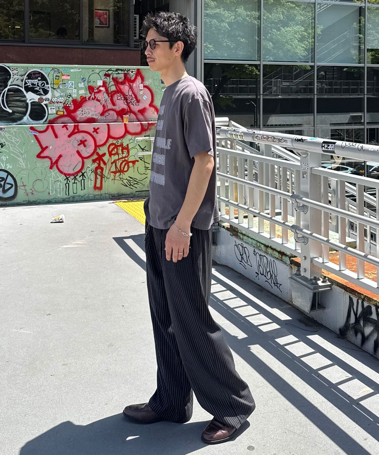 CIAOPANIC(チャオパニック) グラフィックフォトプリントTシャツ