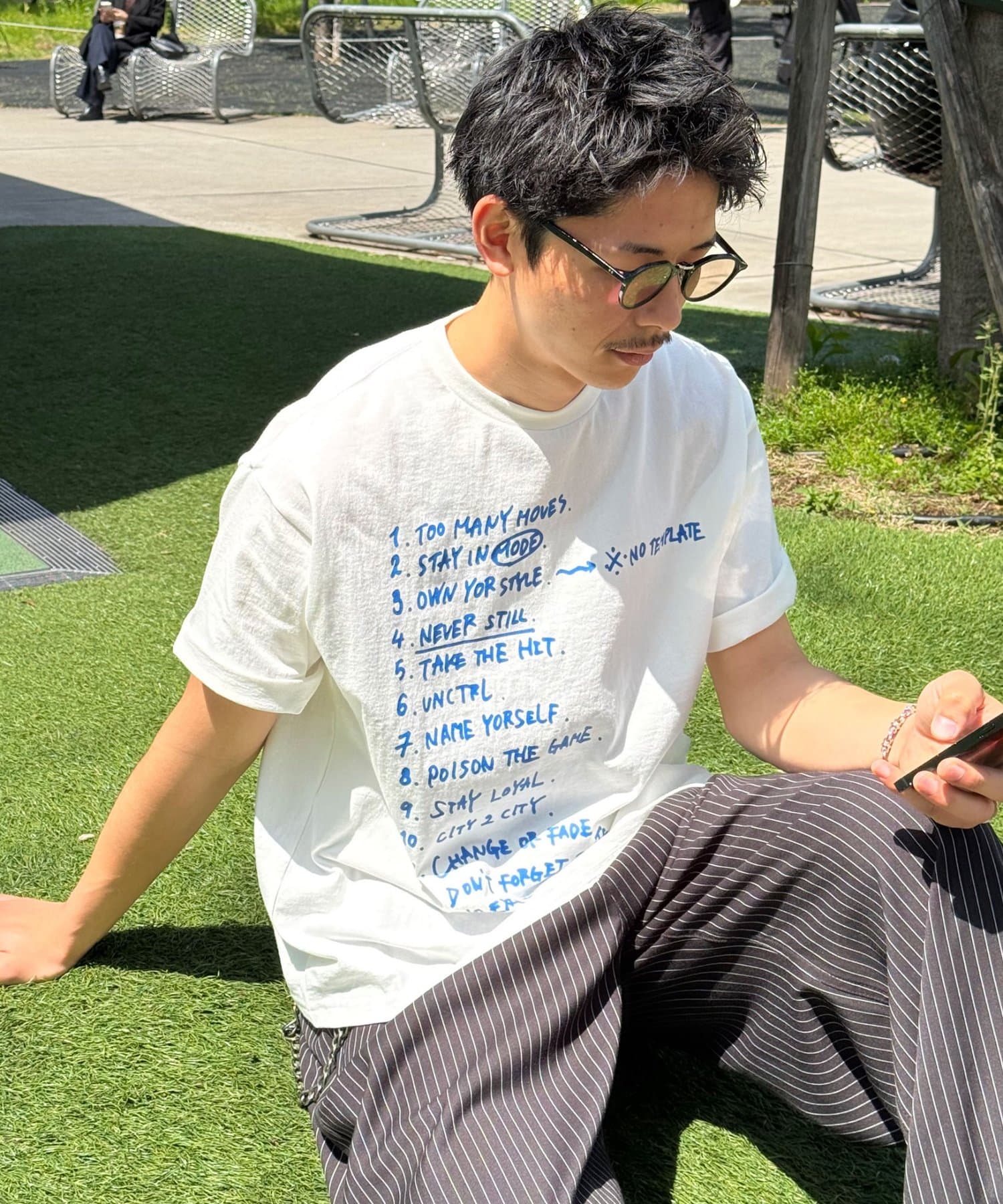 CIAOPANIC(チャオパニック) ルールグラフィックTシャツ