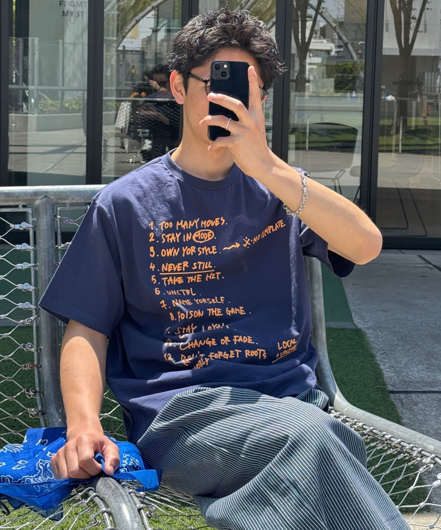 CIAOPANIC(チャオパニック) ルールグラフィックTシャツ