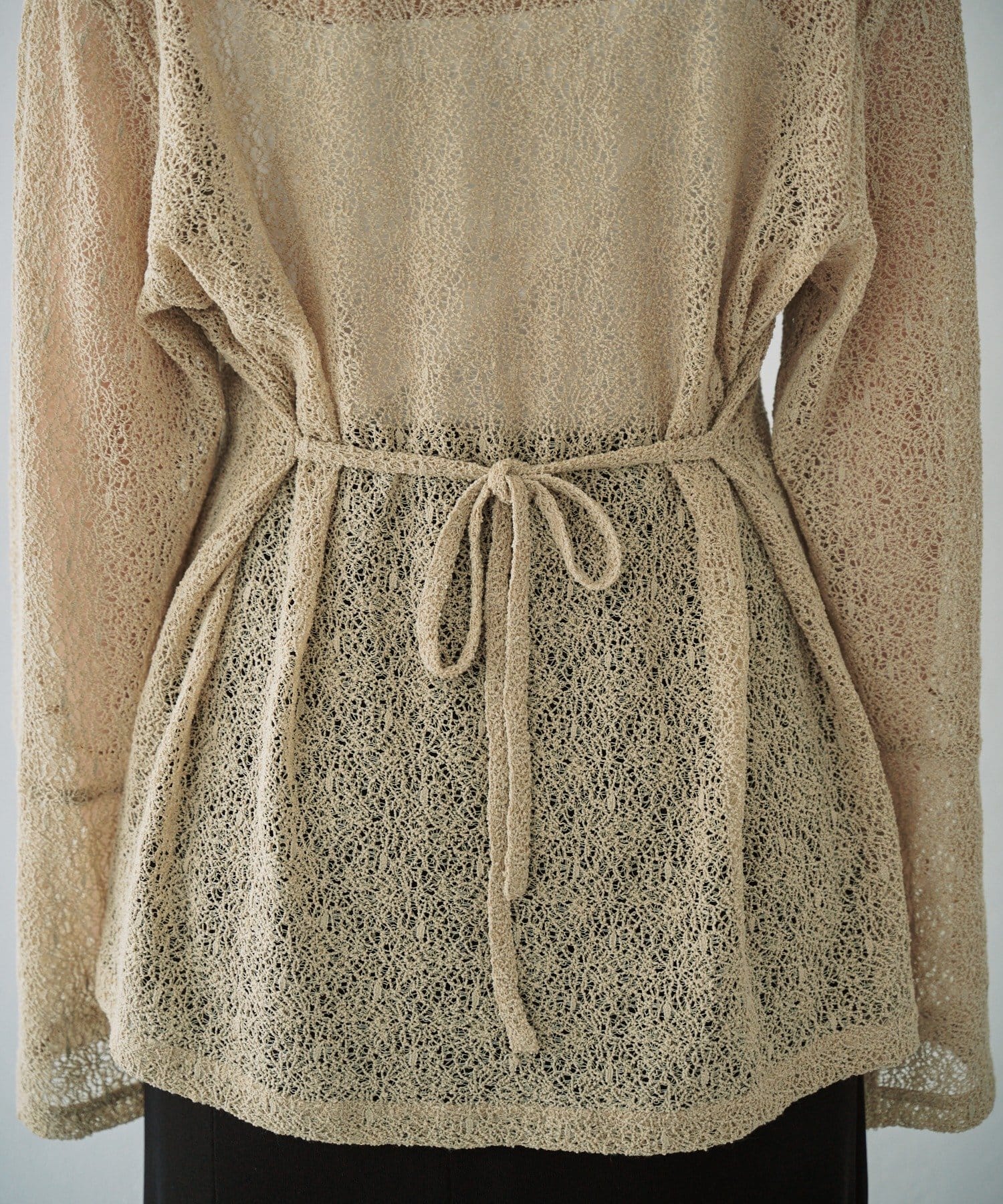 SHENERY(シーナリー) 絡みレースシャツ×ビスチェSET