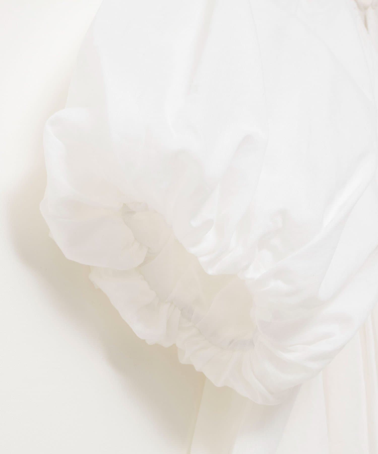 NOLLEY'S(ノーリーズ) ウォッシャブルハンドスモックバルーン袖ブラウス