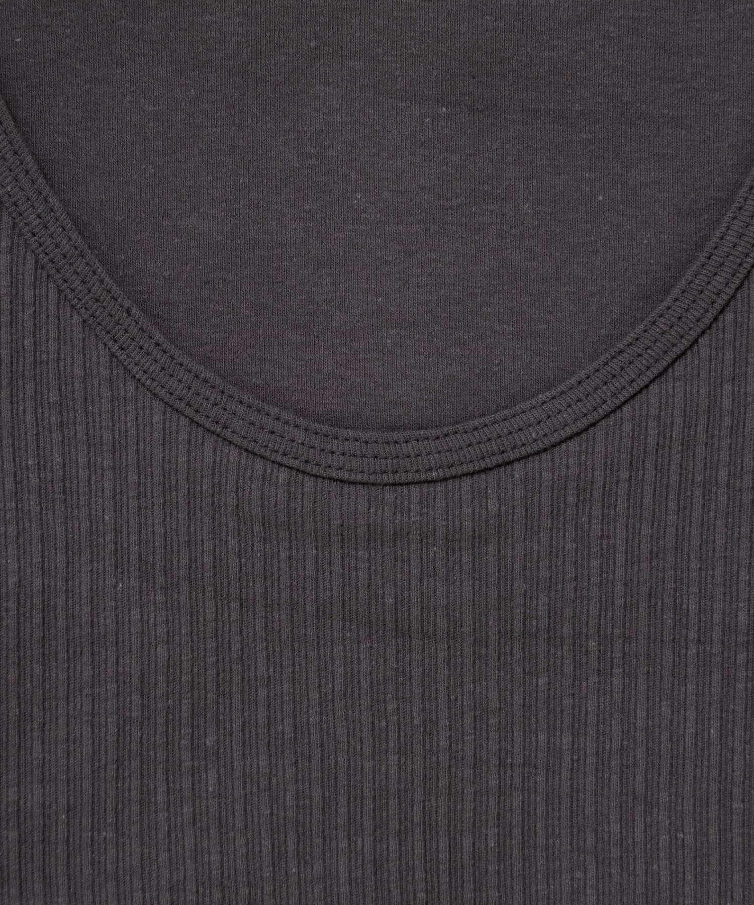 NOLLEY'S(ノーリーズ) ウォッシャブルバックデザインリブＴシャツ