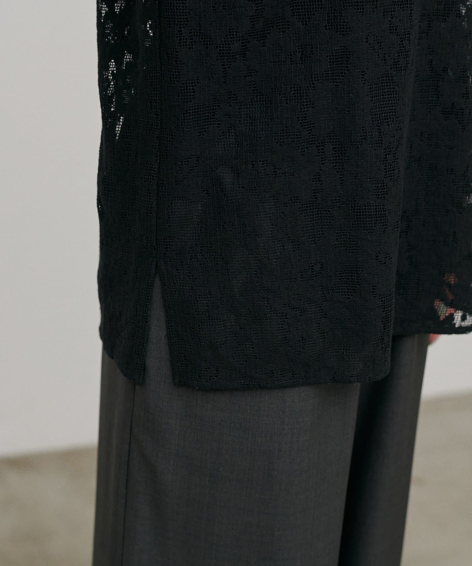 LARUTA(ラルータ) フラワーエンブロイダリーブラウス