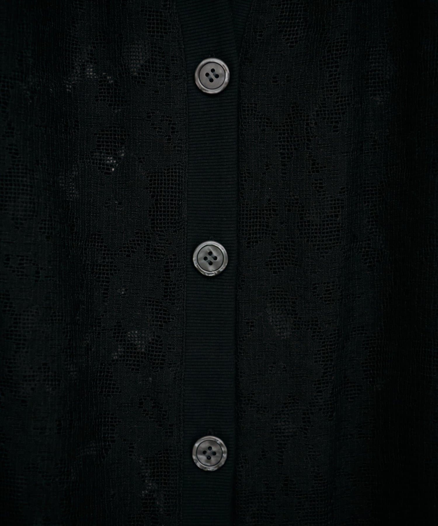 LARUTA(ラルータ) フラワーエンブロイダリーカーデ