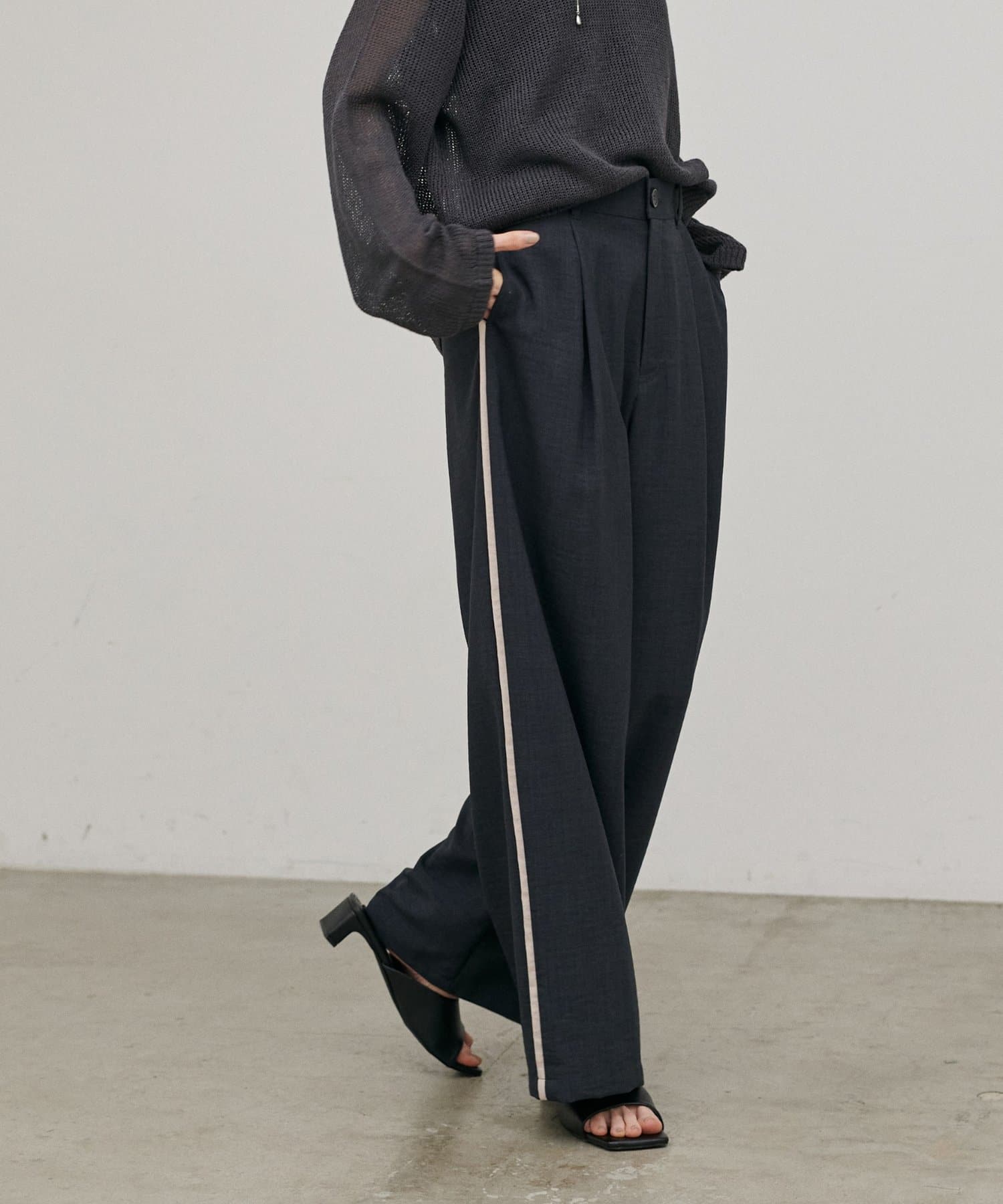 LARUTA(ラルータ) ［Web限定］タンブラーオックスラインパンツ