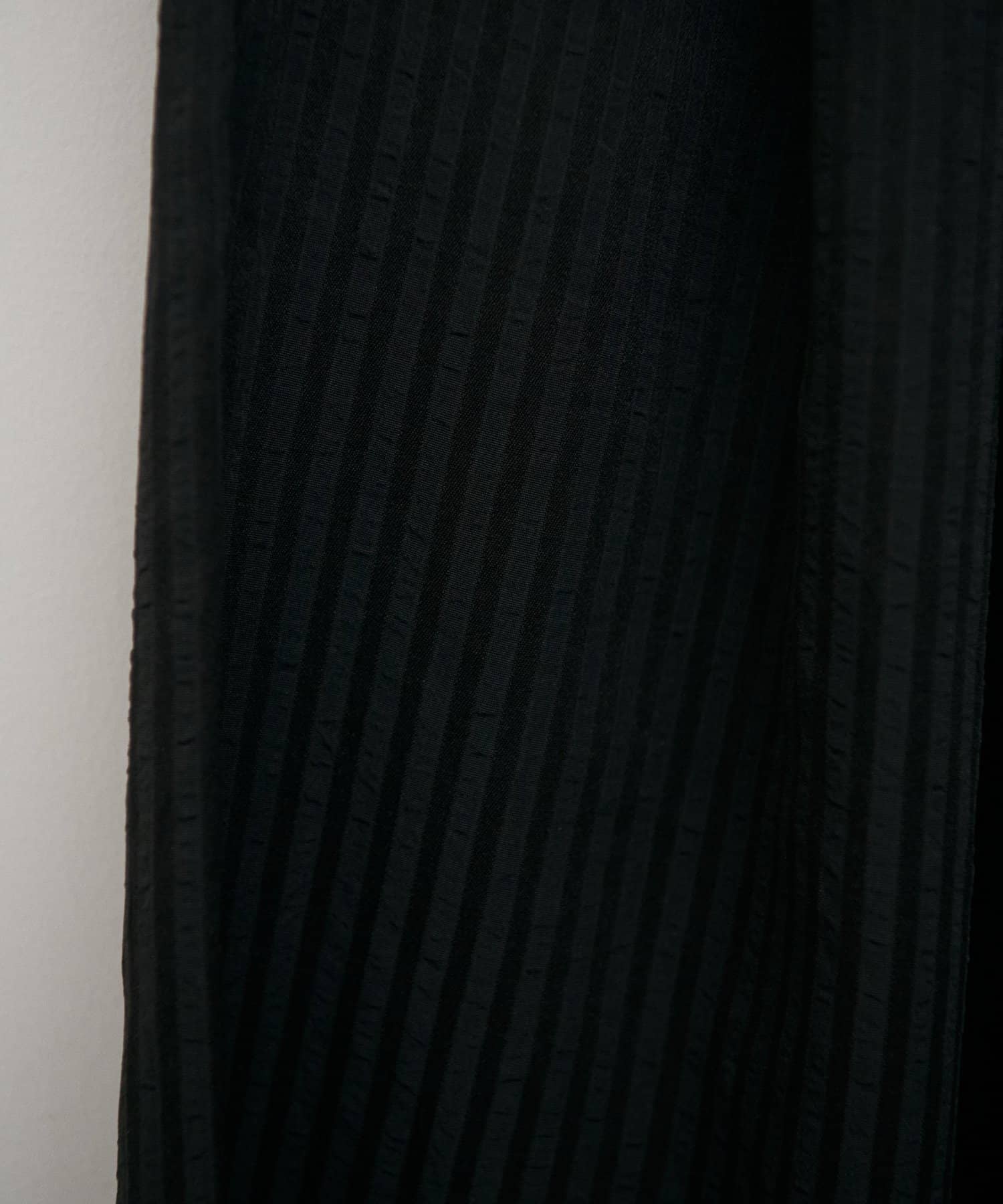 LARUTA(ラルータ) シアーサッカーストライプイージーパンツ