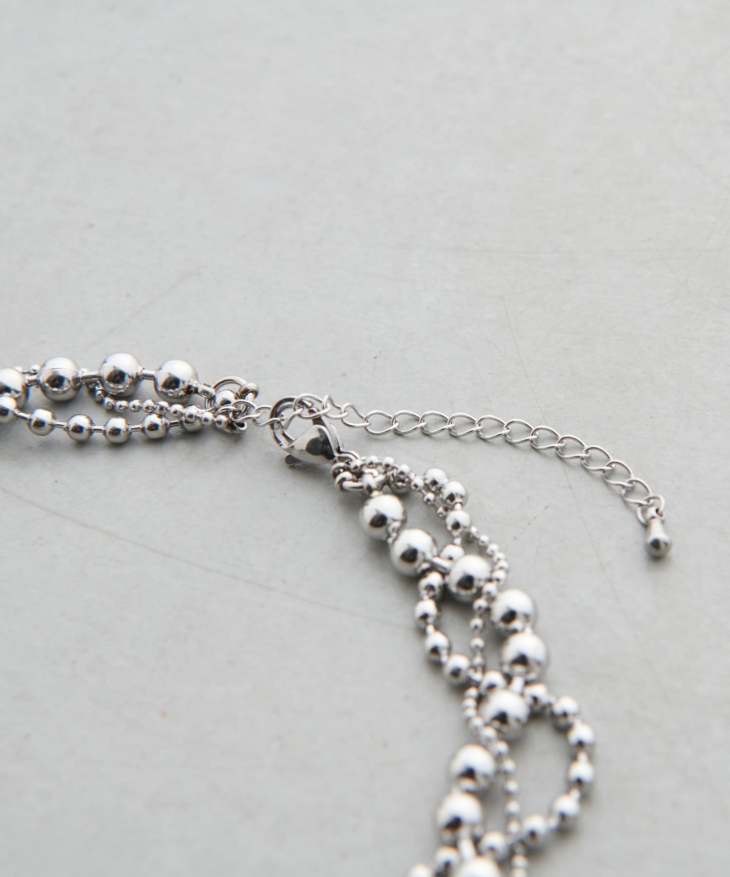 LARUTA(ラルータ) [Web限定]MIXボールチェーンネックレス