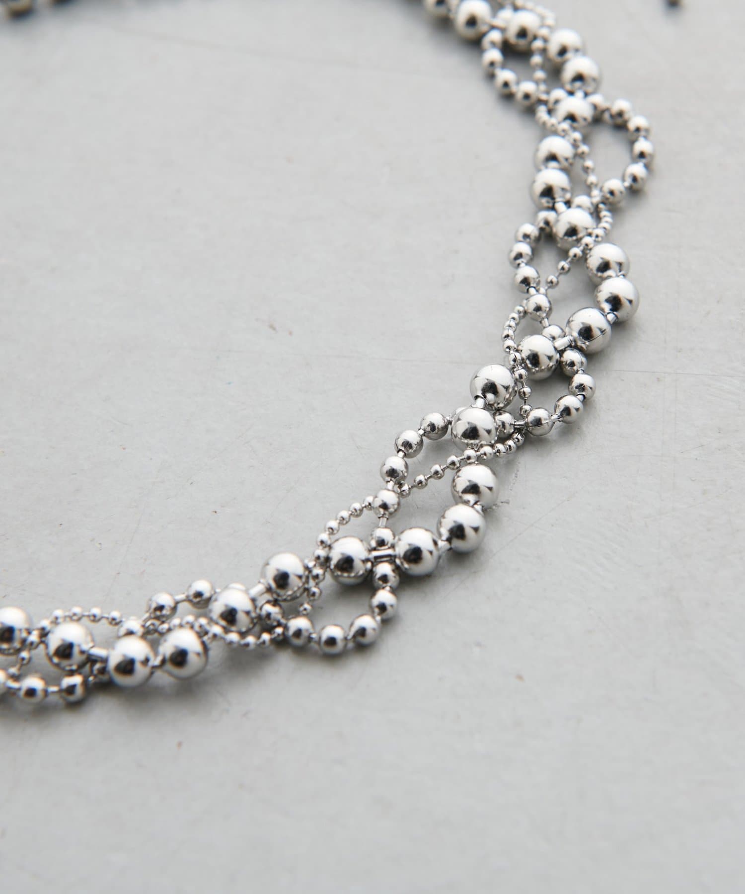 LARUTA(ラルータ) [Web限定]MIXボールチェーンネックレス