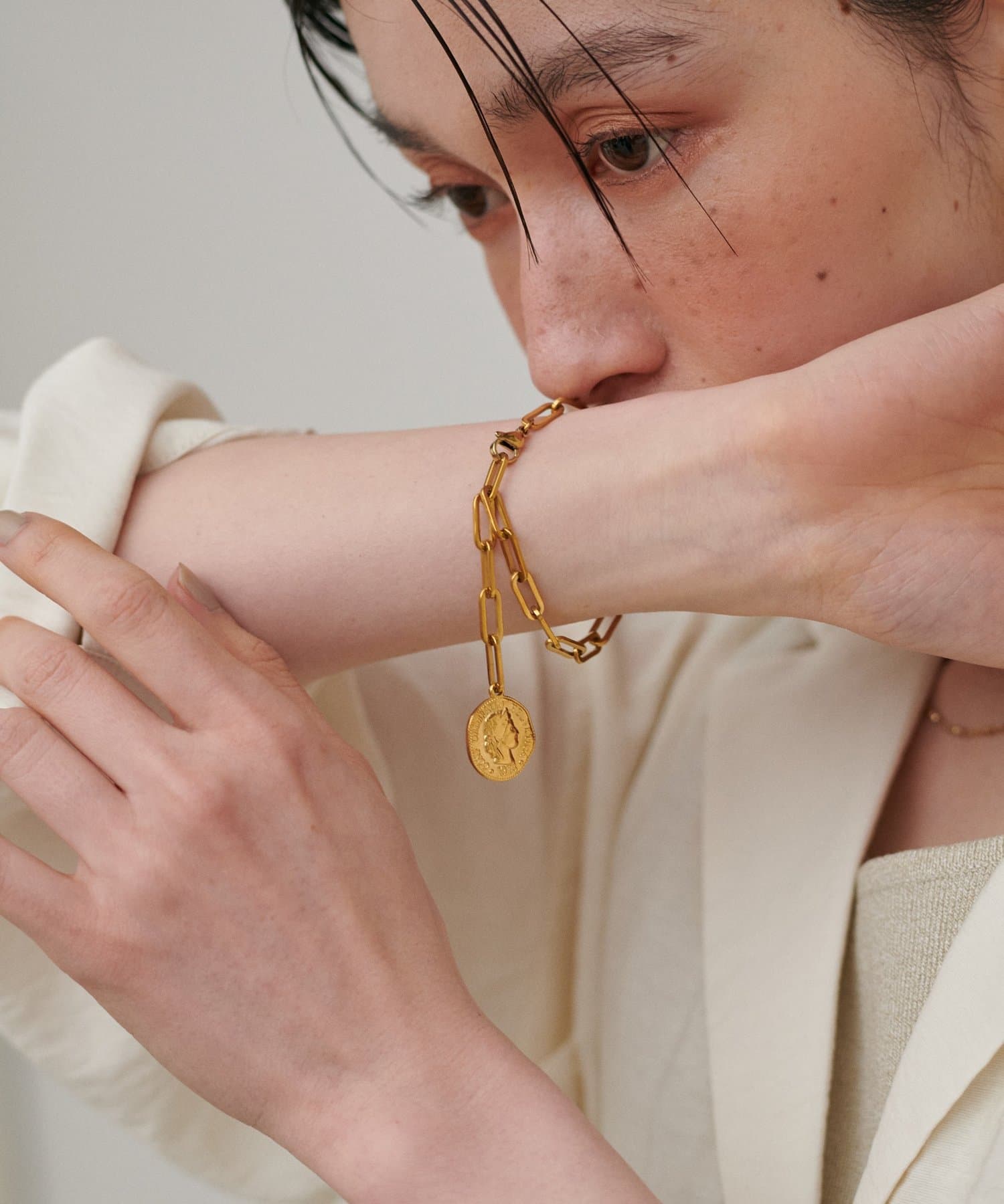 LARUTA(ラルータ) コインブレスレット