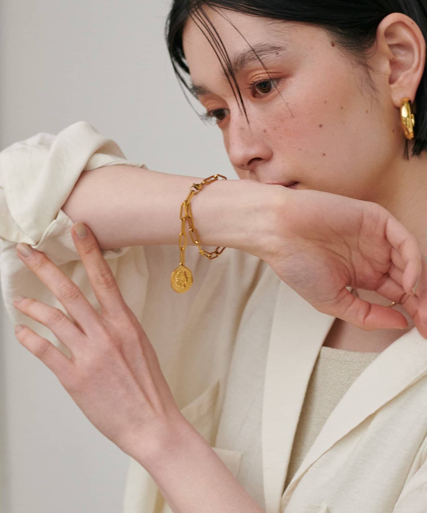 LARUTA(ラルータ) コインブレスレット