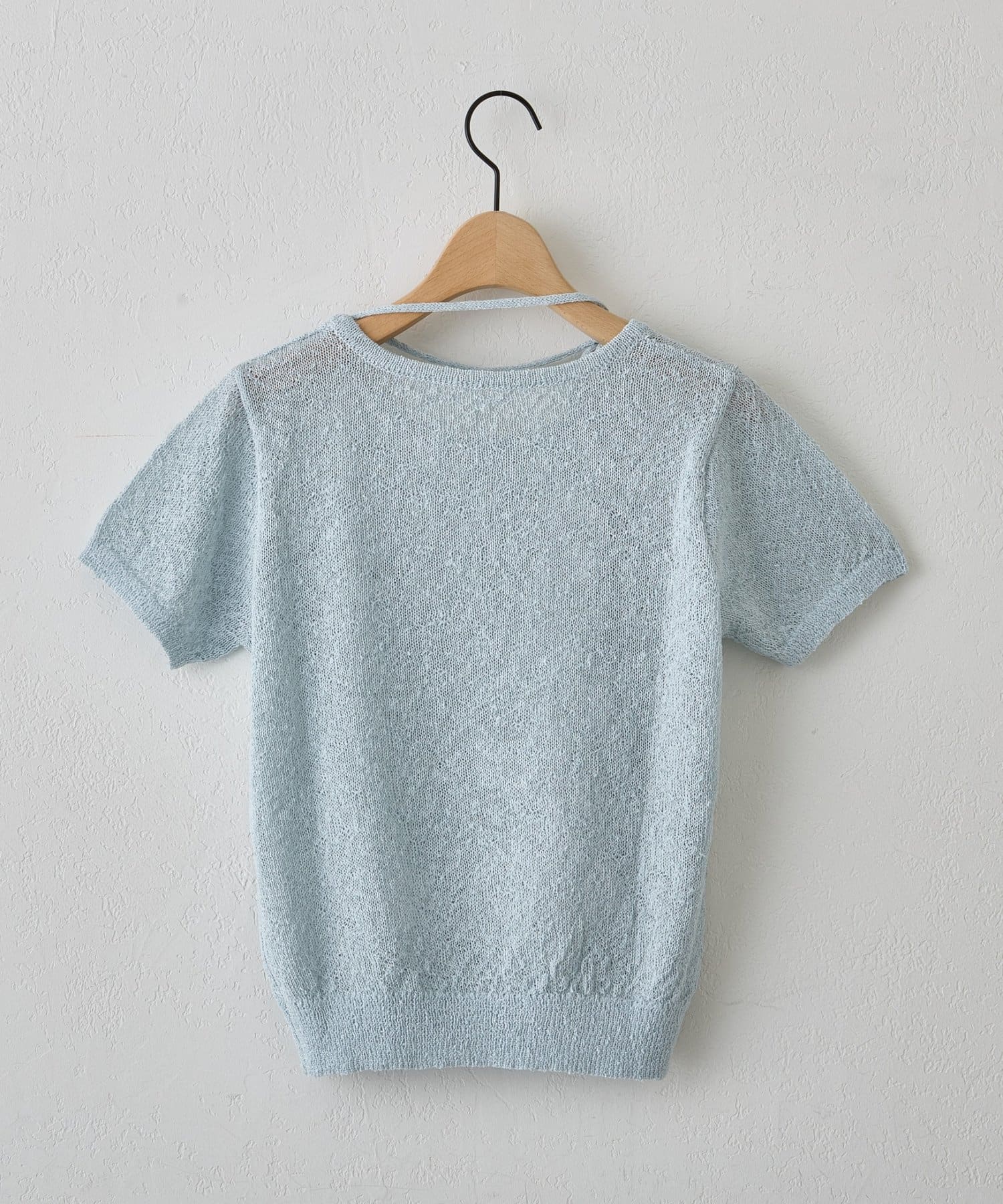 DISCOAT(ディスコート) 【umm.】プレート付チョーカー半袖PO