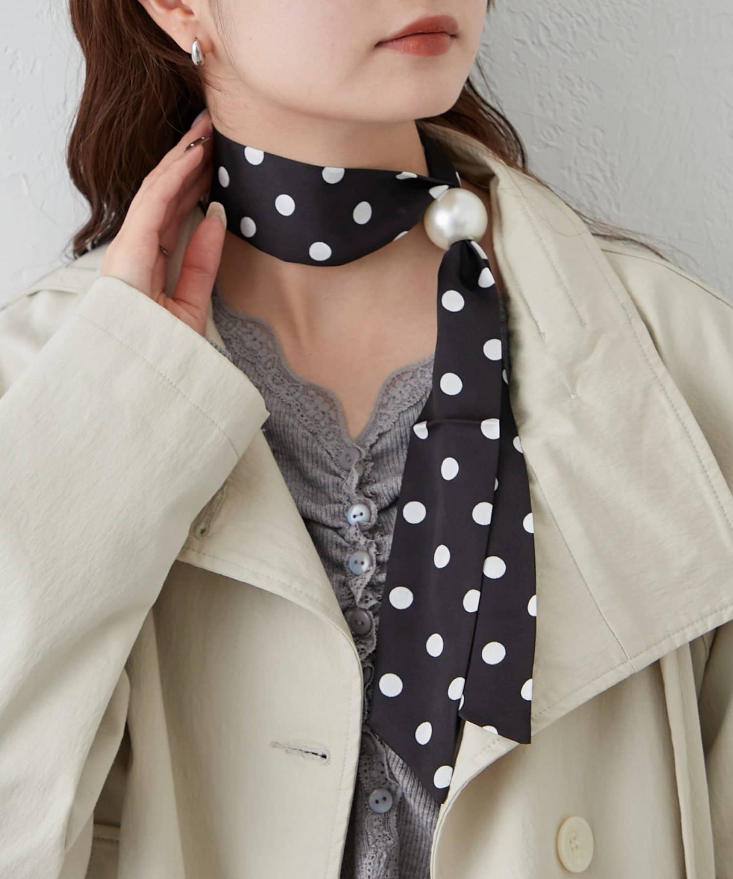 mystic(ミスティック) Lara ドットスカーフ