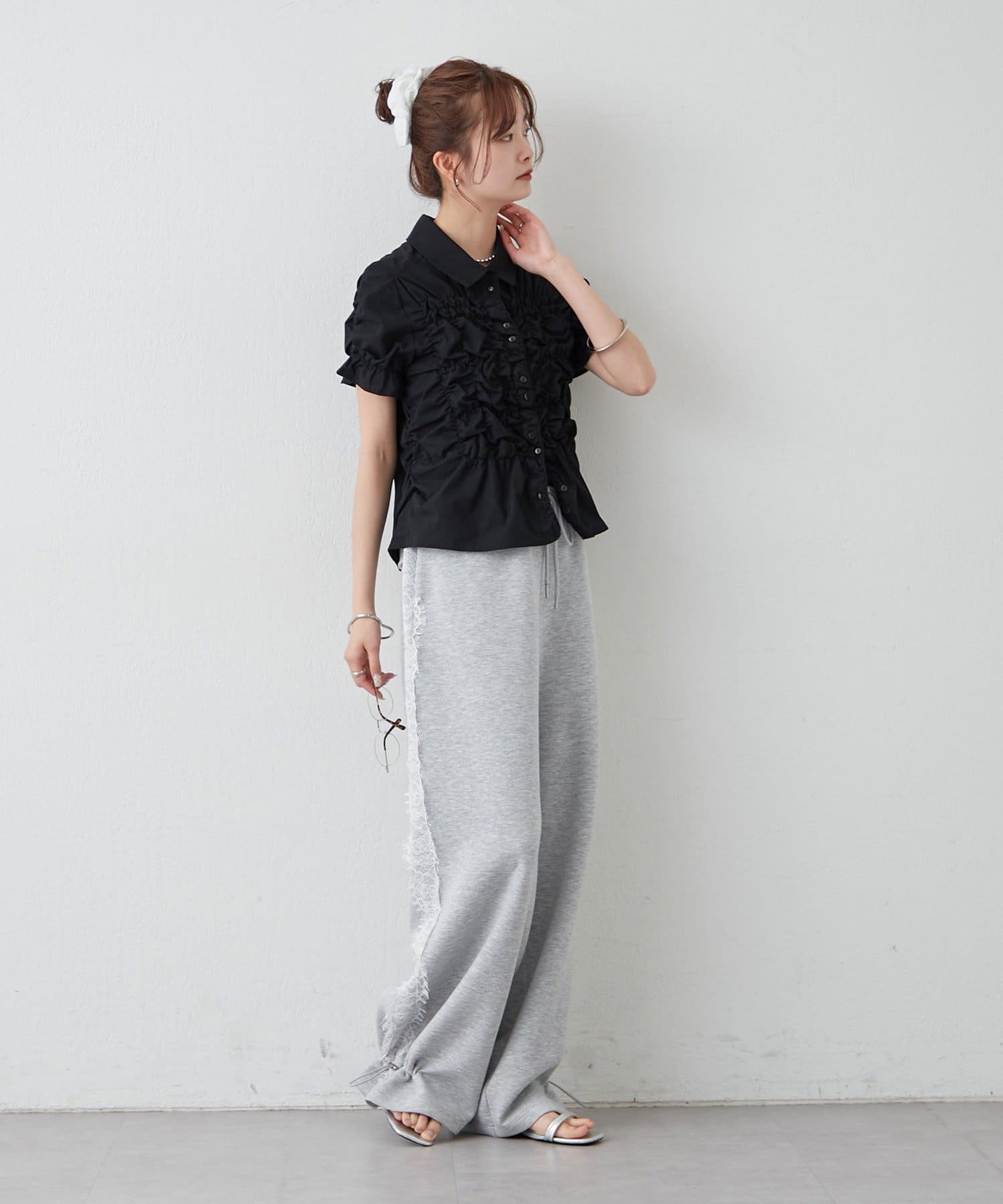 mystic(ミスティック) シャーリングシェイプシャツ