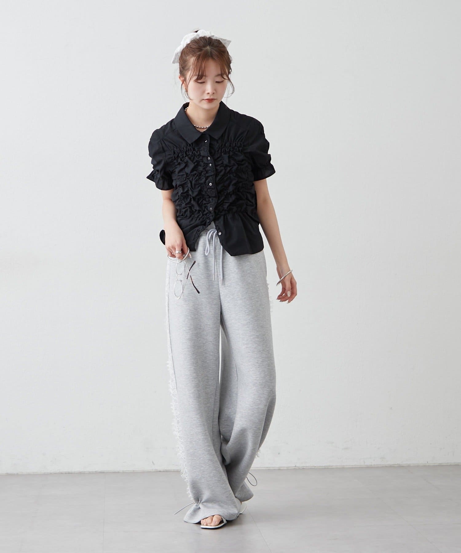 mystic(ミスティック) シャーリングシェイプシャツ