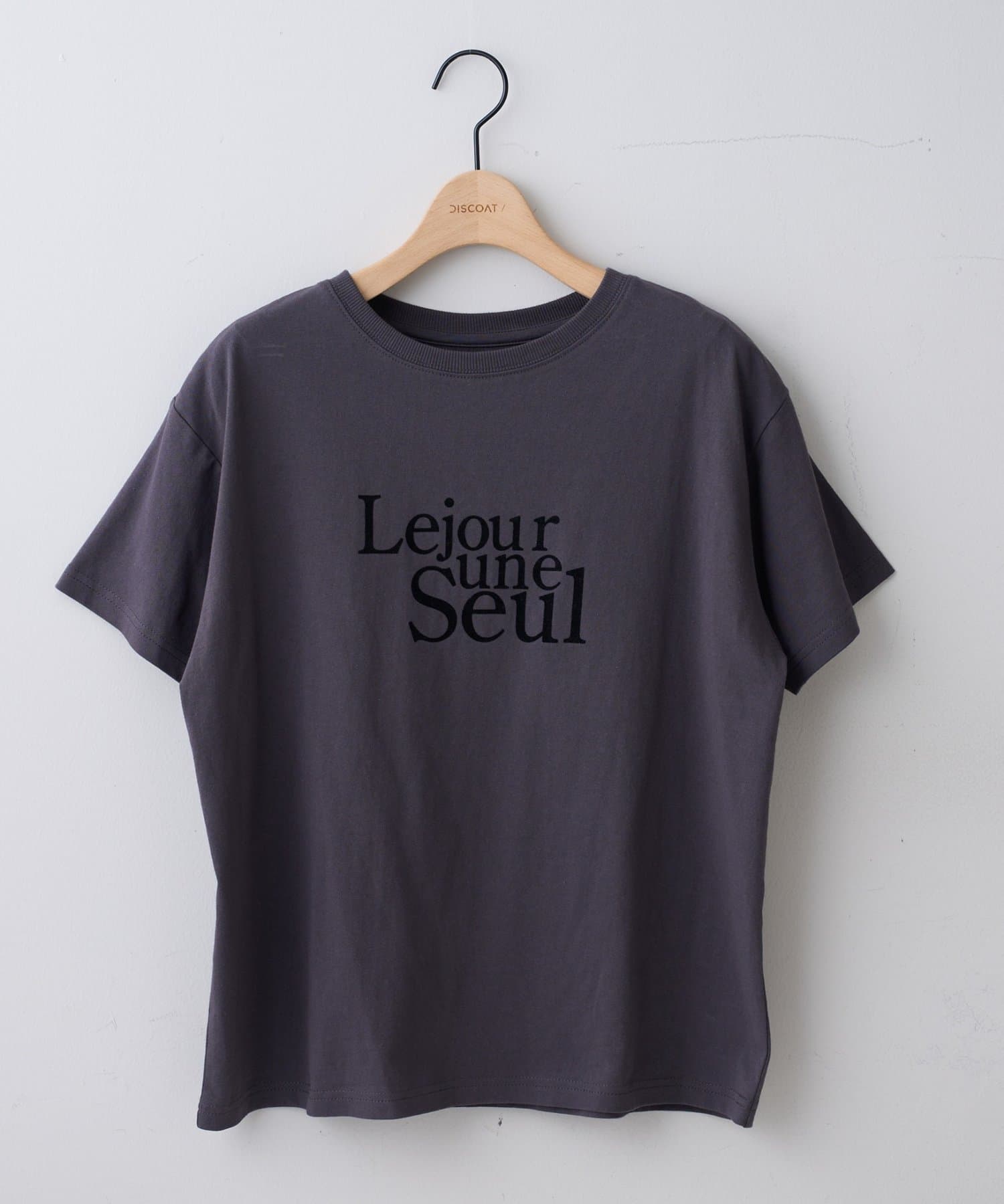 DISCOAT(ディスコート) アソートフロッキーロゴTシャツ