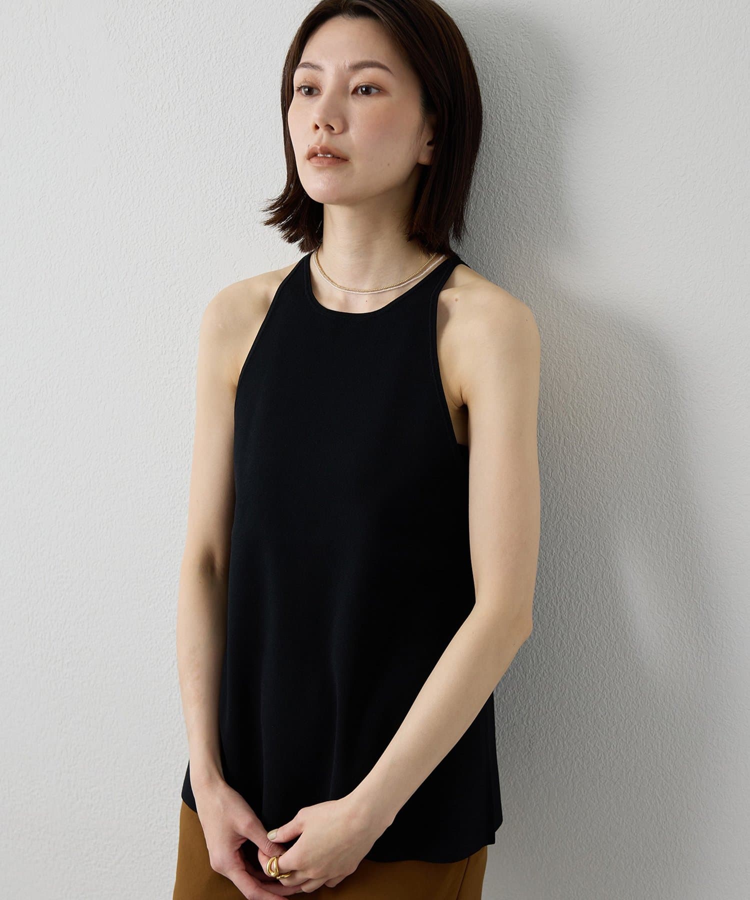 Whim Gazette(ウィム ガゼット) 【Drawing Numbers】ホルターニットタンク