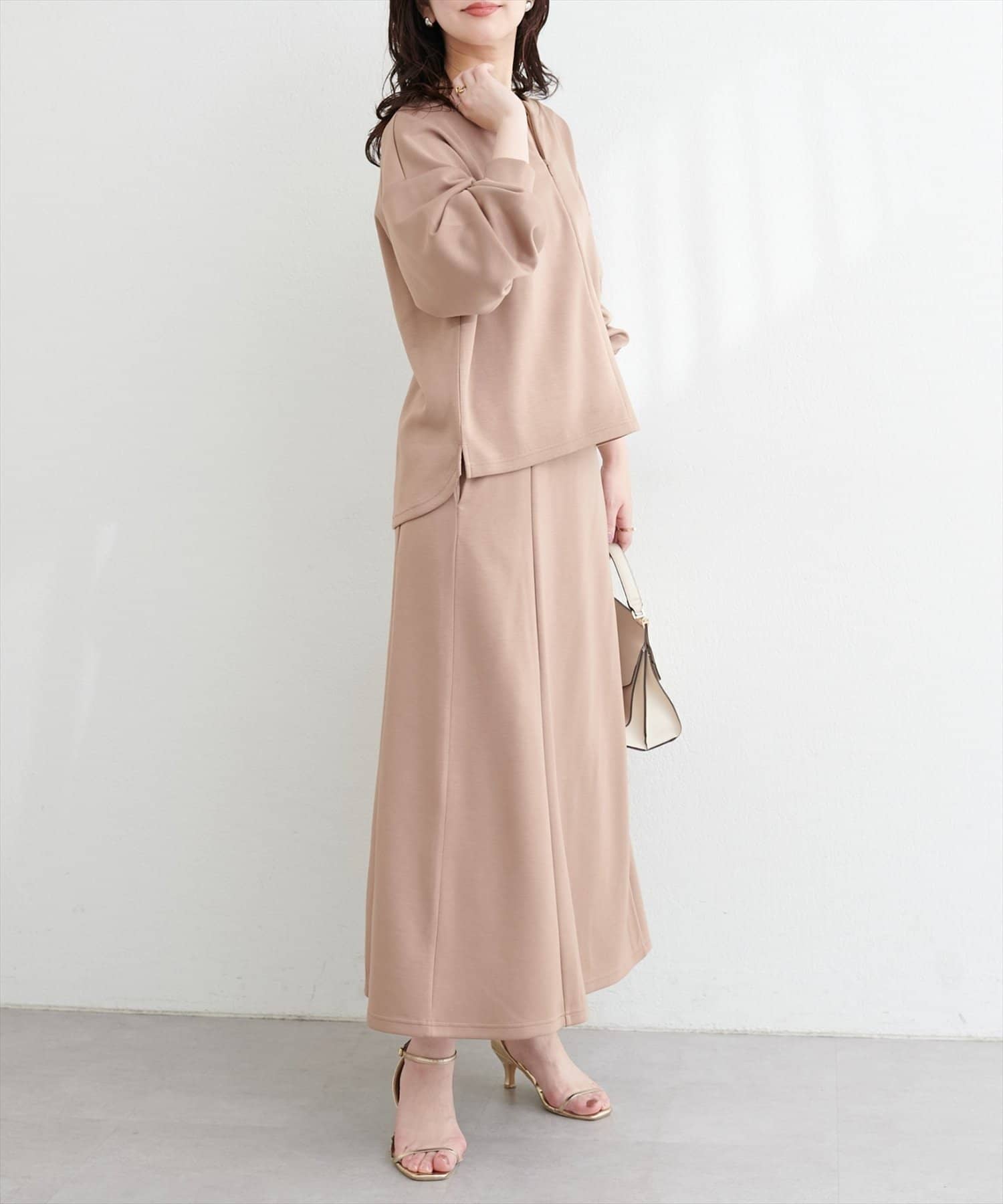 NICE CLAUP / OLIVE des OLIVE OUTLET(ナイスクラップ  / オリーブ デ オリーブ アウトレット) 【natural couture】ナローマーメイドダンボールスカート