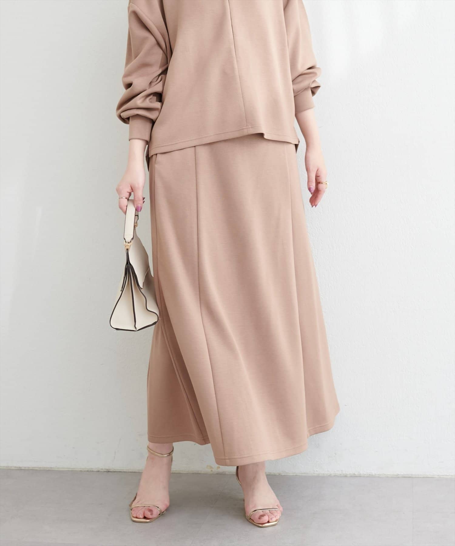 NICE CLAUP / OLIVE des OLIVE OUTLET(ナイスクラップ  / オリーブ デ オリーブ アウトレット) 【natural couture】ナローマーメイドダンボールスカート