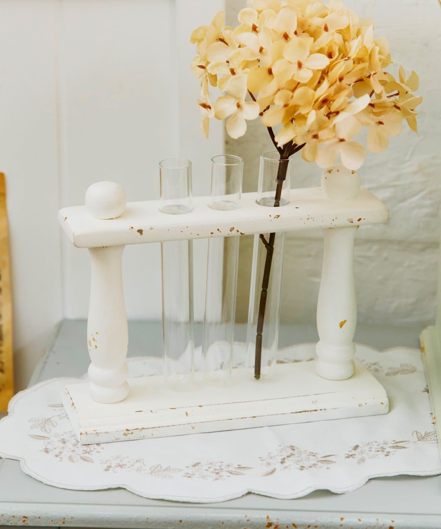 salut!(サリュ) アンティークフラワーベース3連／hortensia