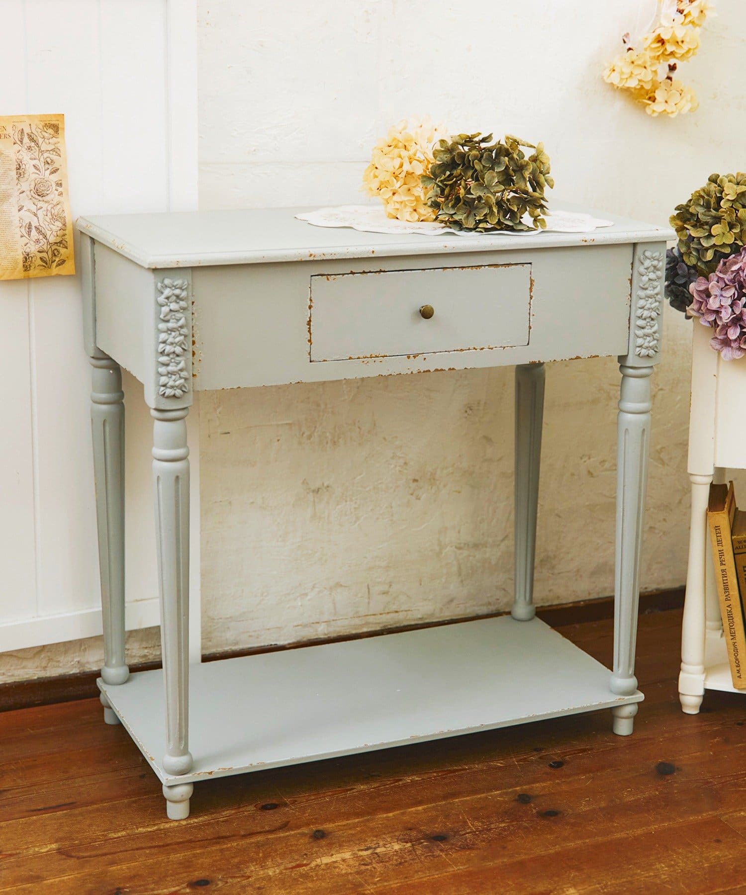 salut!(サリュ) 《WEB限定商品》コンソールテーブル／hortensia