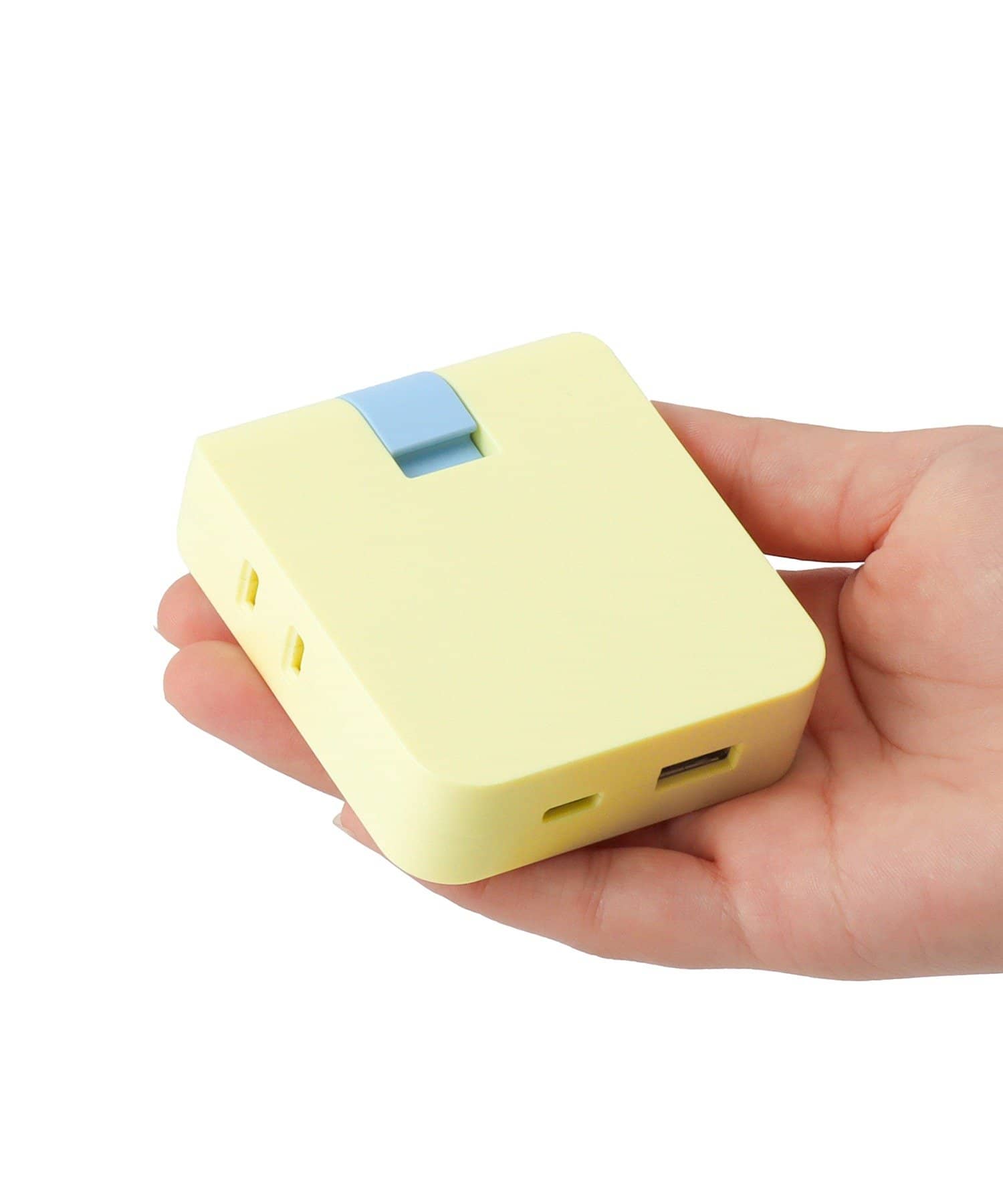 3COINS(スリーコインズ) コンパクト電源タップ（AC×2/USB×1/TYPEC×1）