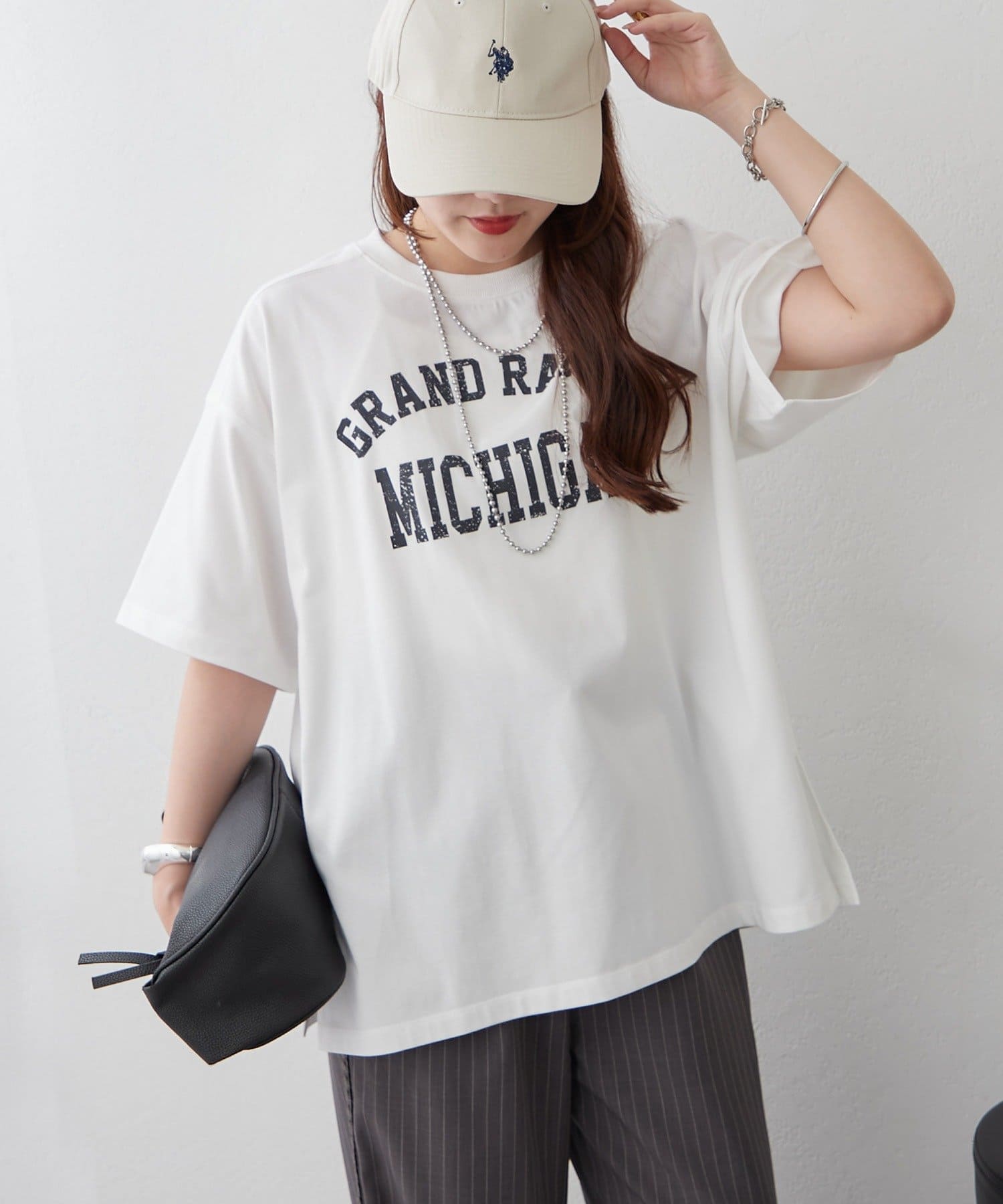 Remind me and forever(リマインドミーアンドフォーエバー) 《サスティナブル》ロゴTシャツ