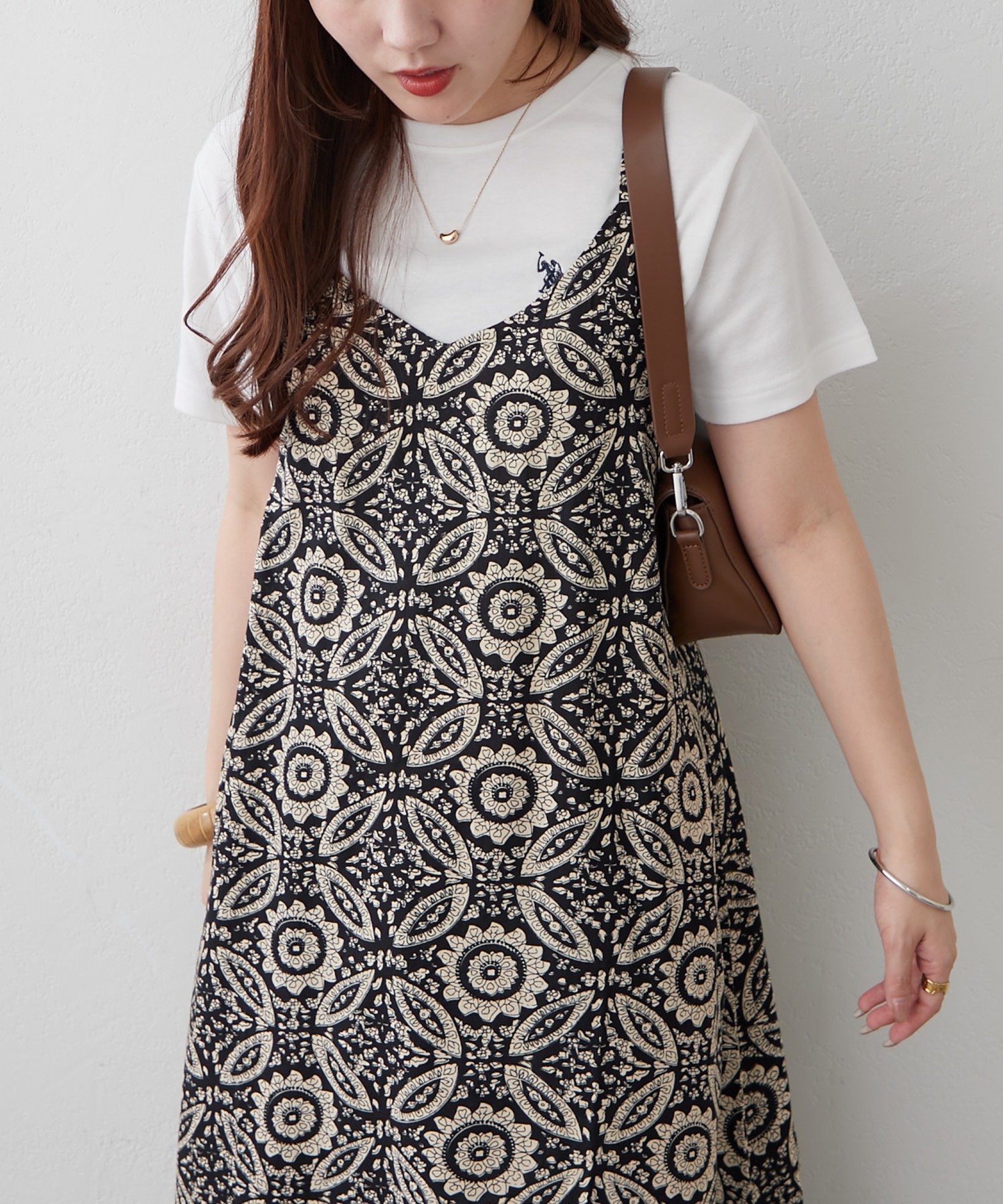 Remind me and forever(リマインドミーアンドフォーエバー) 【India series】アソート柄キャミワンピ