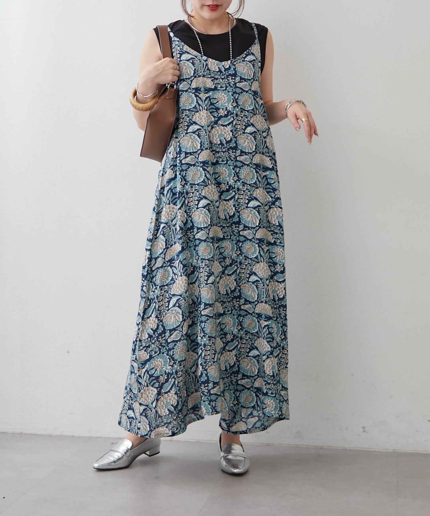 Remind me and forever(リマインドミーアンドフォーエバー) 【India series】アソート柄キャミワンピ