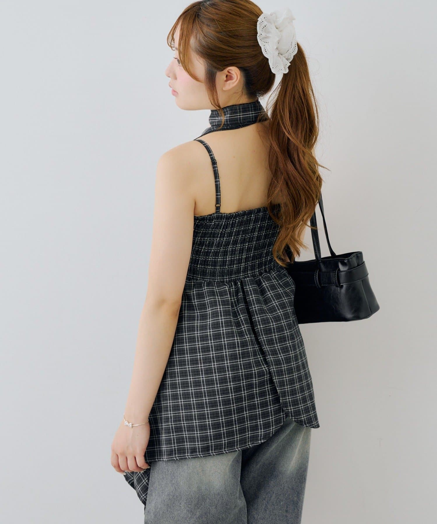 NICE CLAUP / OLIVE des OLIVE OUTLET(ナイスクラップ  / オリーブ デ オリーブ アウトレット) 【ANOTHER BRANCH】【丈違い】イレヘムキャミチュニック