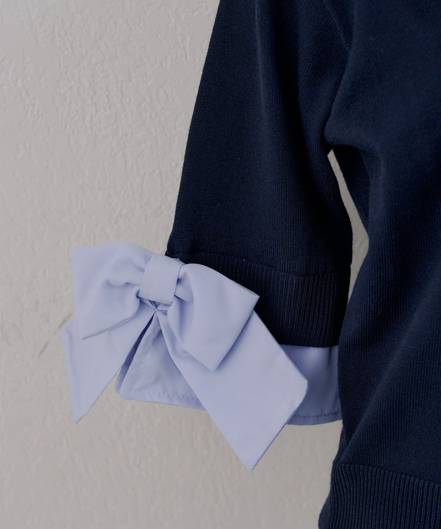 NICE CLAUP / OLIVE des OLIVE OUTLET(ナイスクラップ  / オリーブ デ オリーブ アウトレット) 【ANOTHER BRANCH】ドッキングボウタイプルオーバー