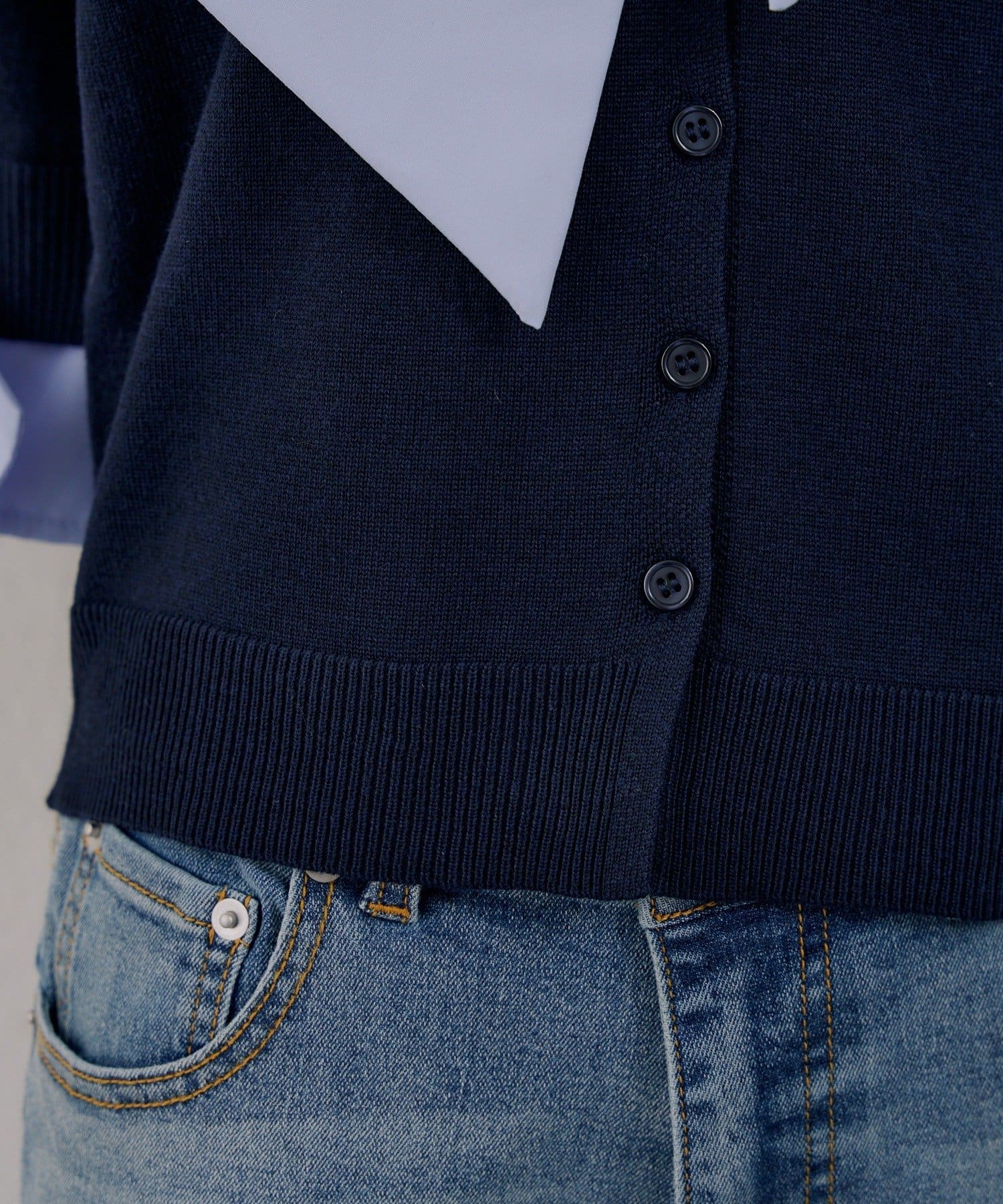 NICE CLAUP / OLIVE des OLIVE OUTLET(ナイスクラップ  / オリーブ デ オリーブ アウトレット) 【ANOTHER BRANCH】ドッキングボウタイプルオーバー