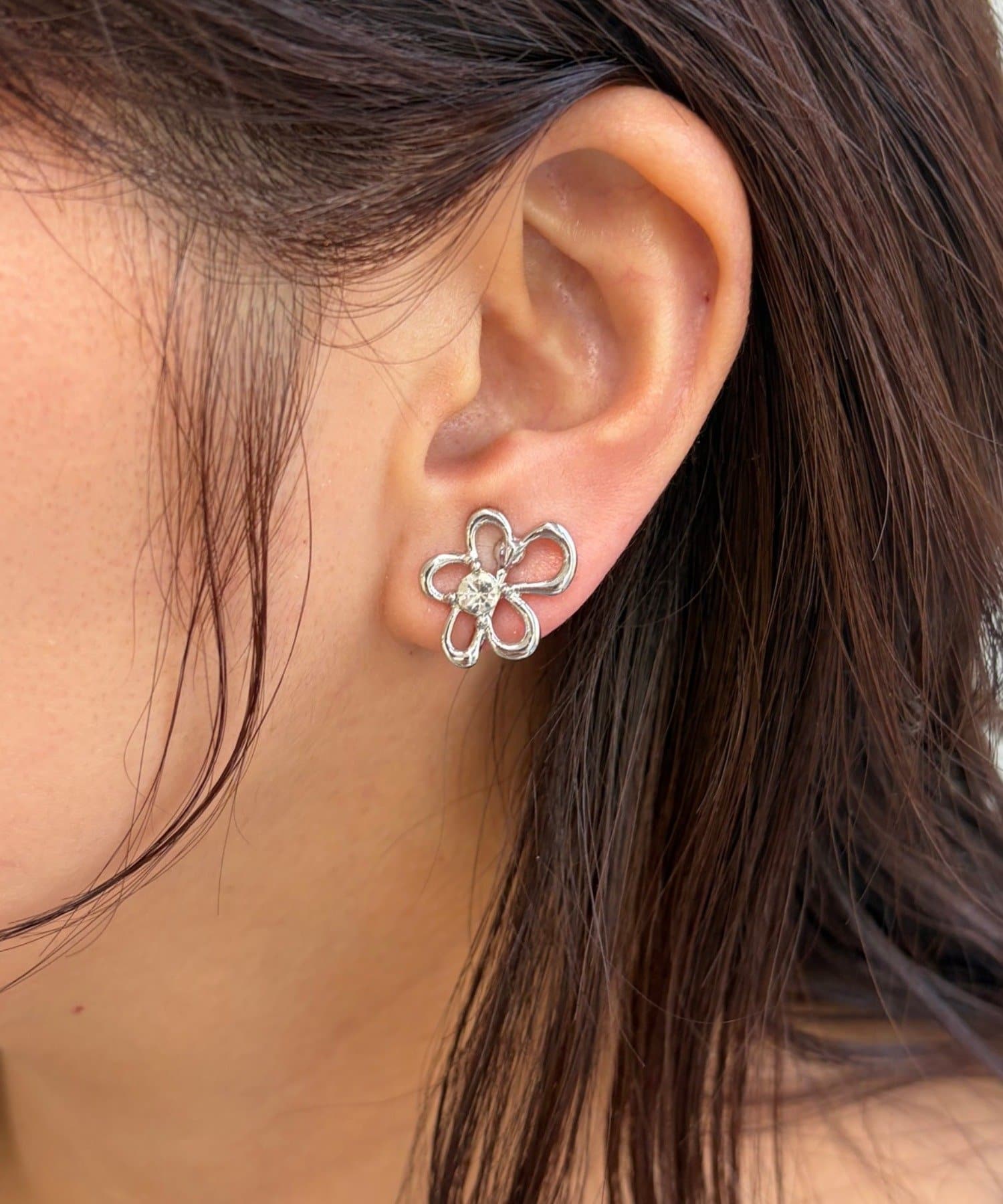 Lattice(ラティス) フラワーイヤリング