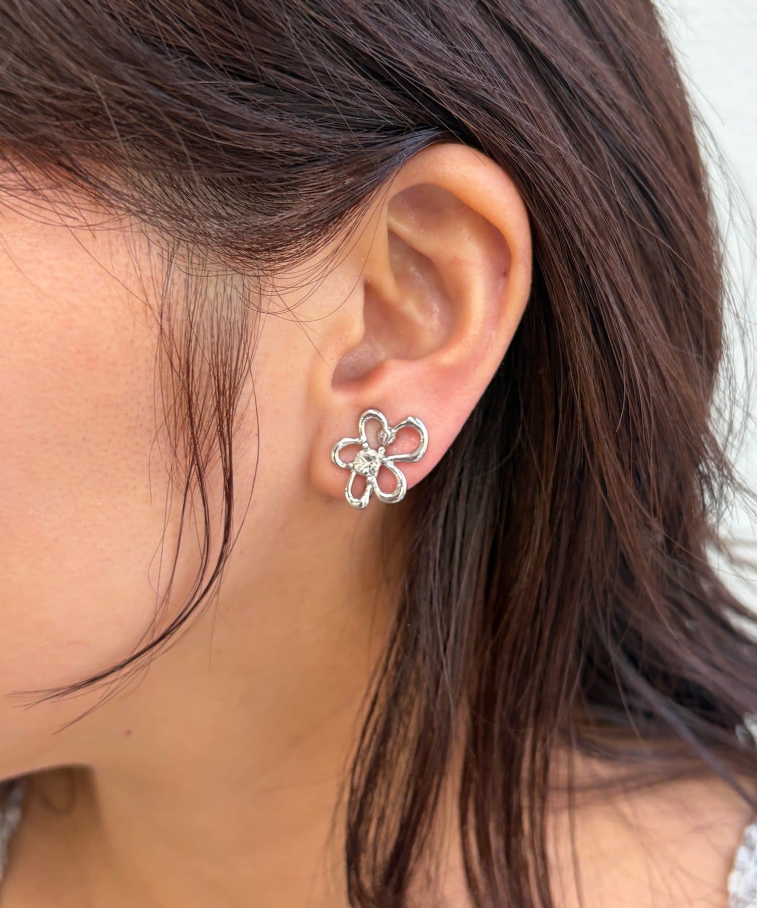 Lattice(ラティス) フラワーイヤリング