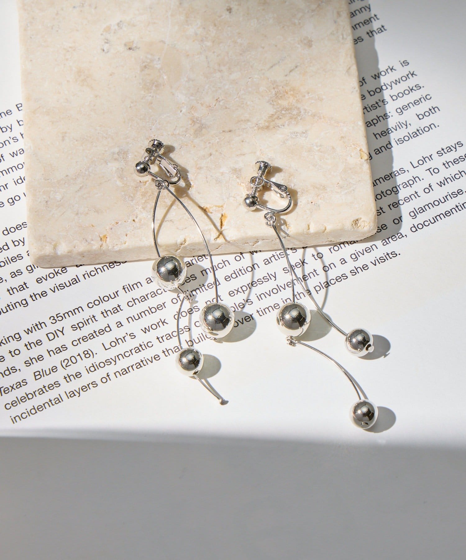 Lattice(ラティス) パール/メタルイヤリング