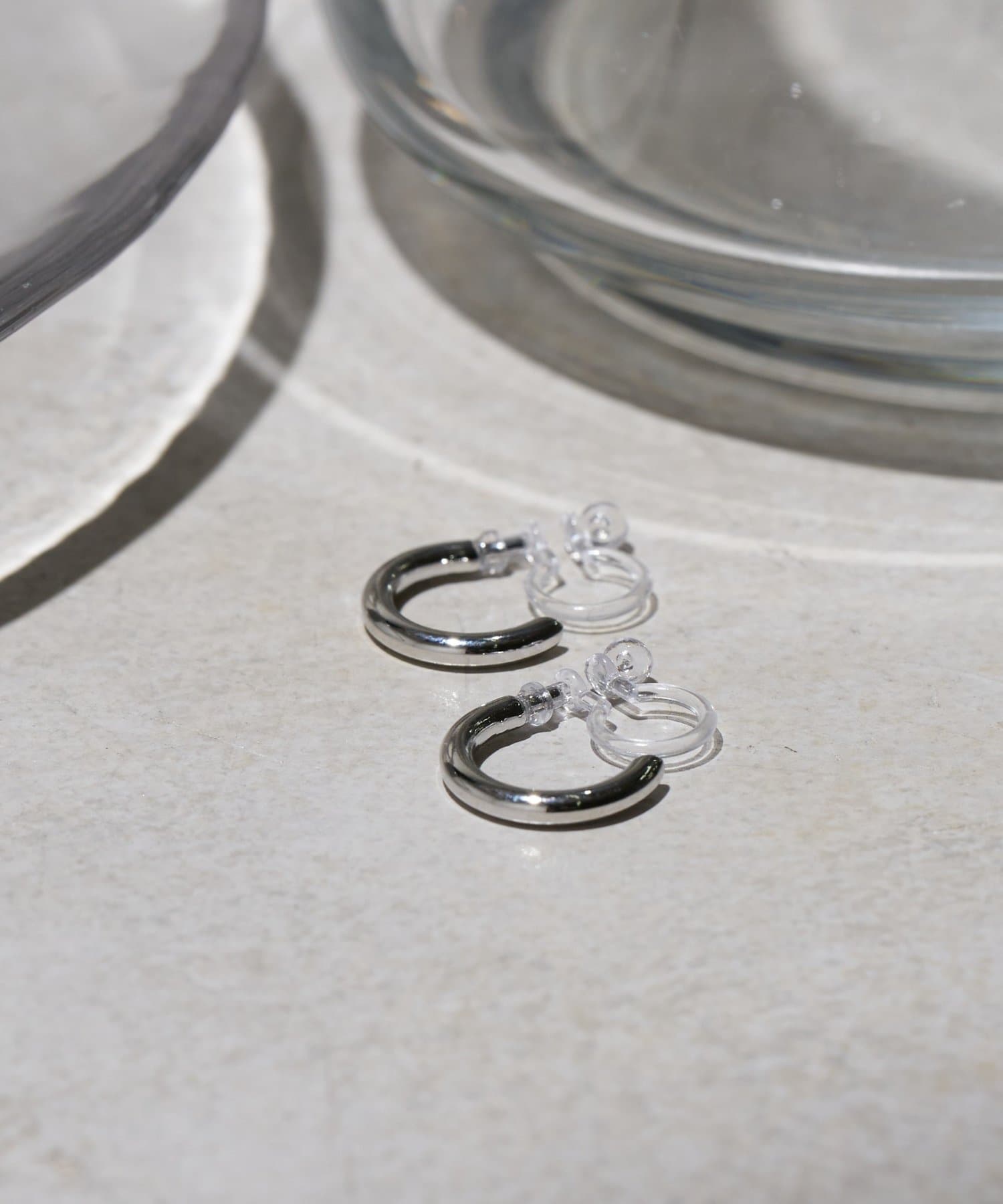 Lattice(ラティス) ＜樹脂＞フープイヤリング