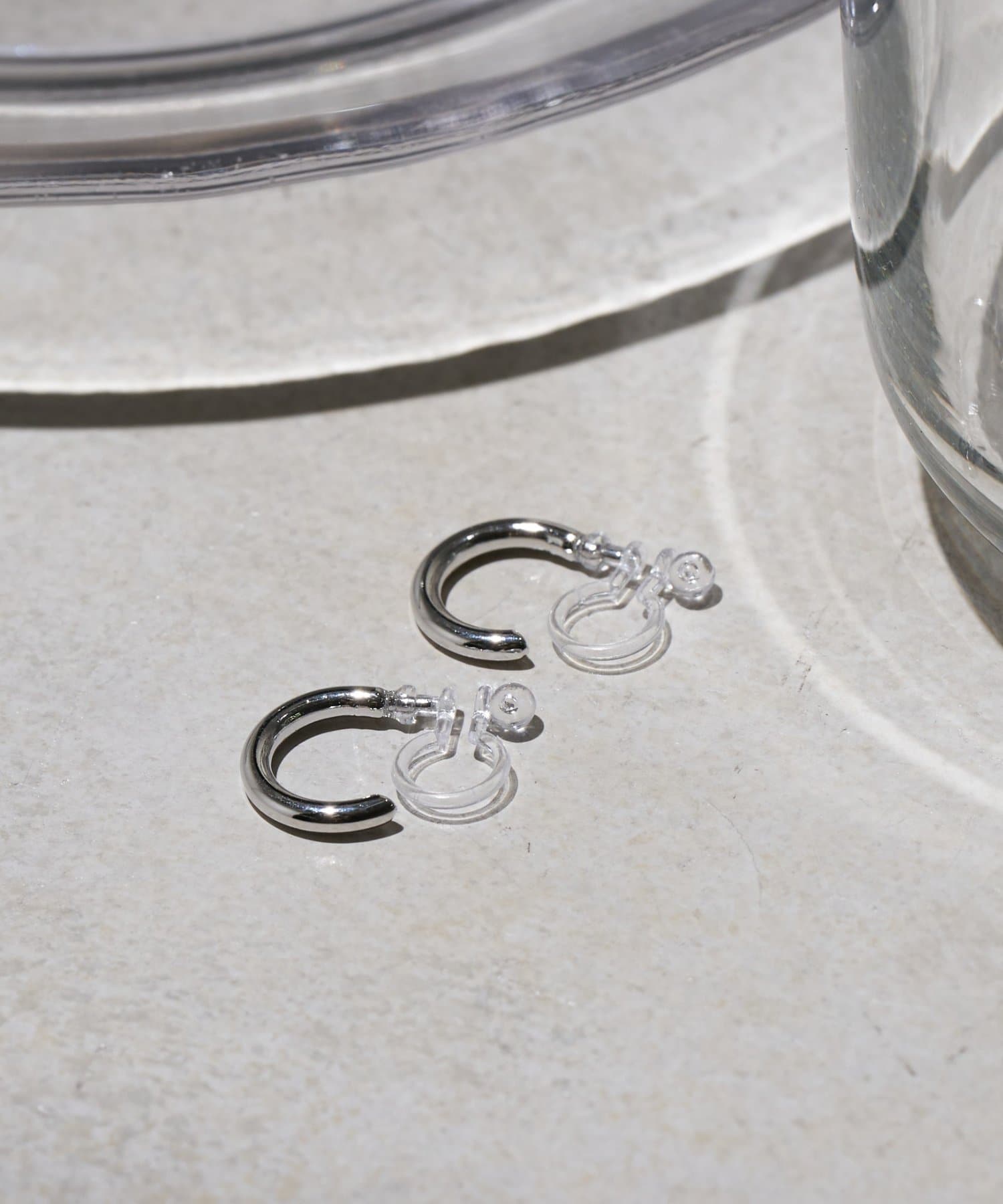 Lattice(ラティス) ＜樹脂＞フープイヤリング