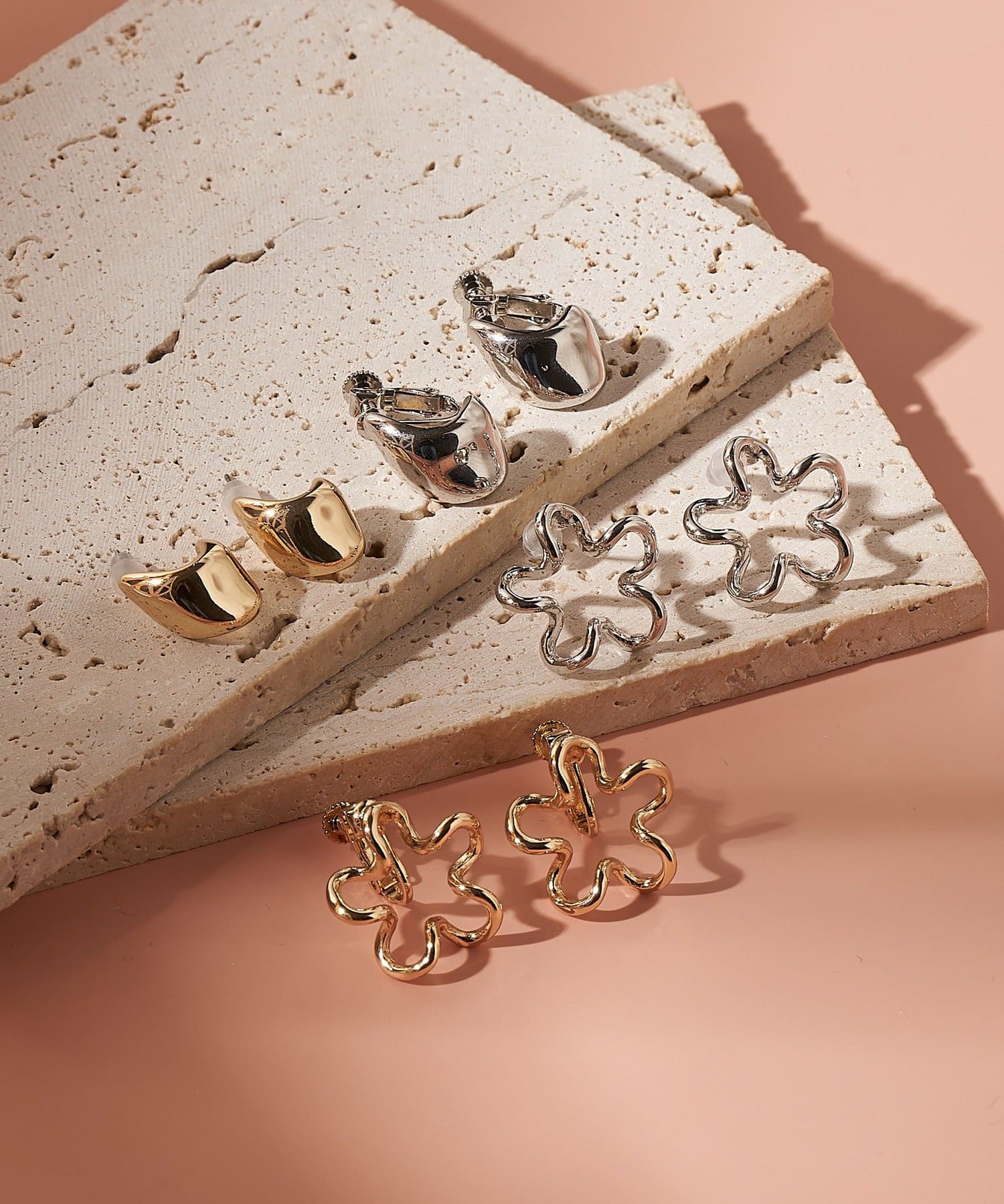 Lattice(ラティス) ニュアンスメタルイヤリング