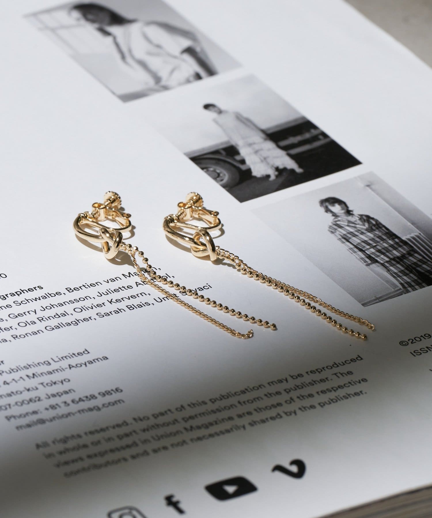 Lattice(ラティス) メタルロングイヤリング