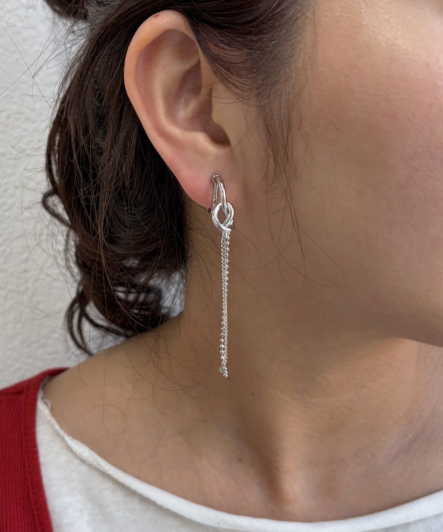 Lattice(ラティス) メタルロングイヤリング