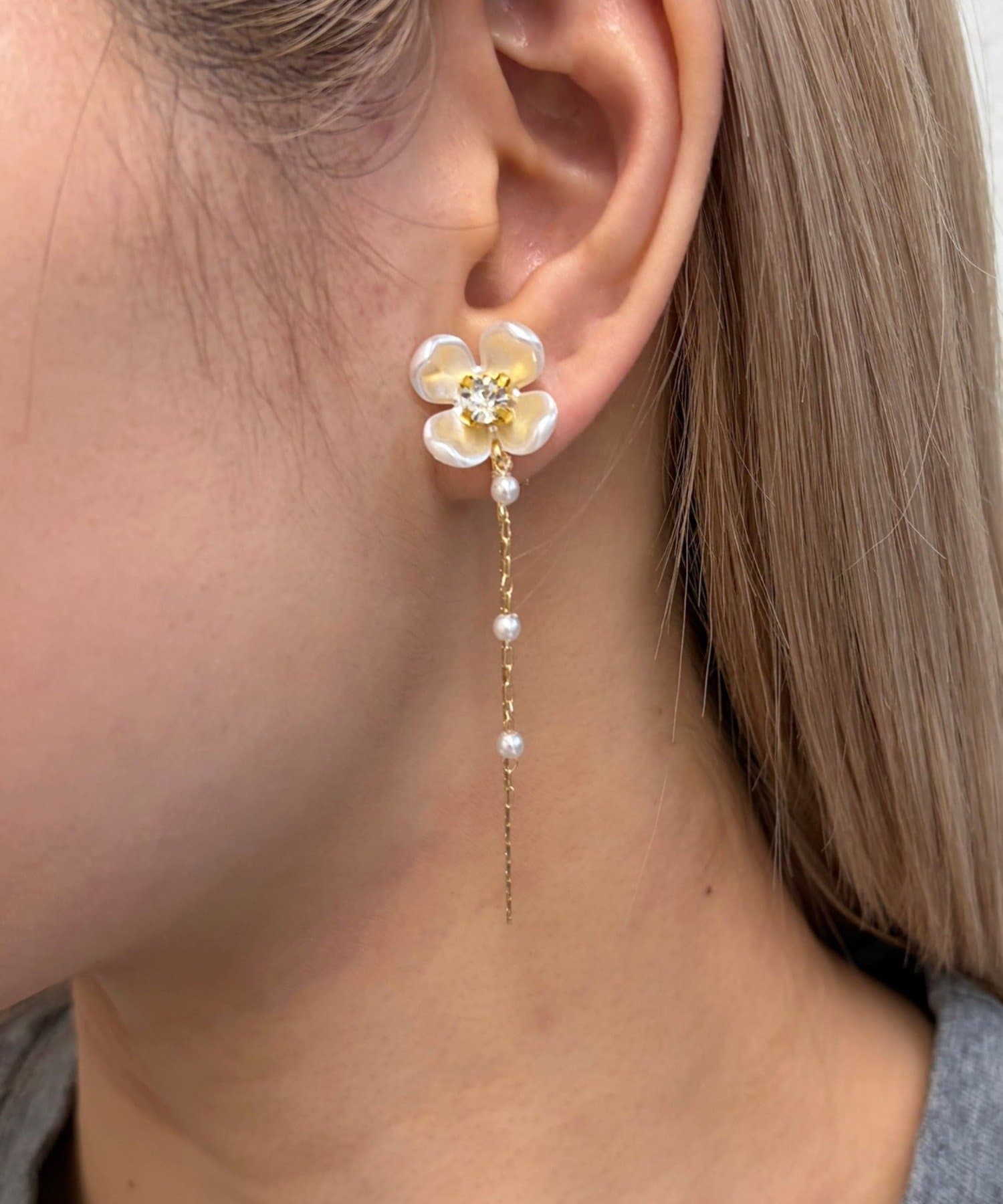 Lattice(ラティス) フラワーイヤリング